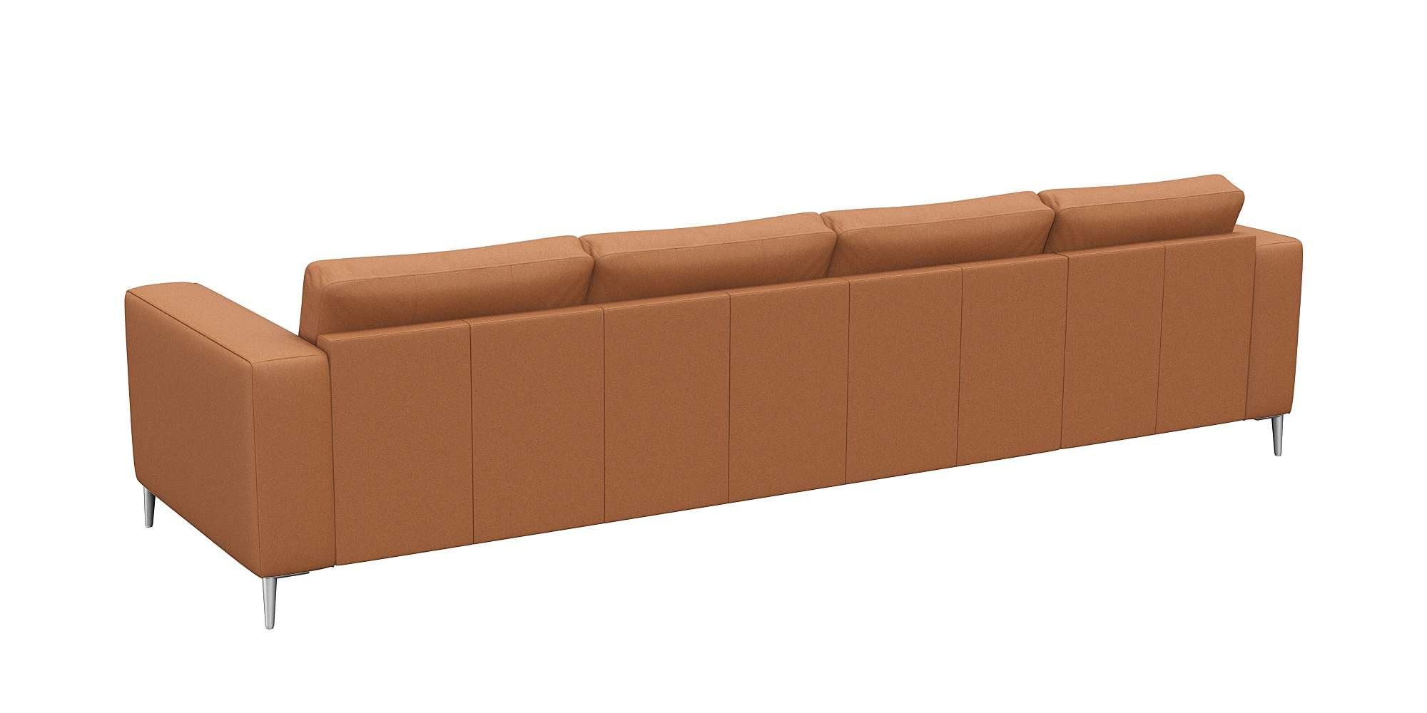 FLEXLUX Hoekbank Fiore, super zitcomfort door koudschuim in de zitting, L-vorm