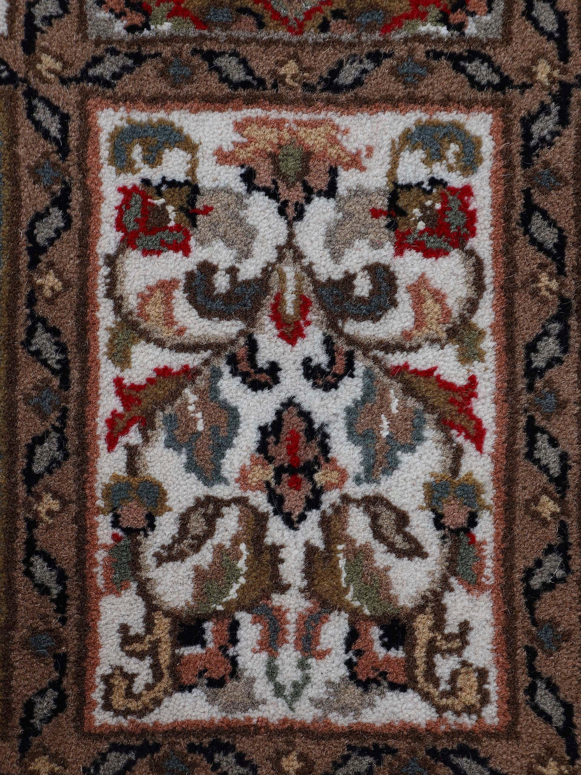Woven Arts Loper Oosters tapijt Bakhtiar met de hand geknoopt, woonkamer, zuivere wol