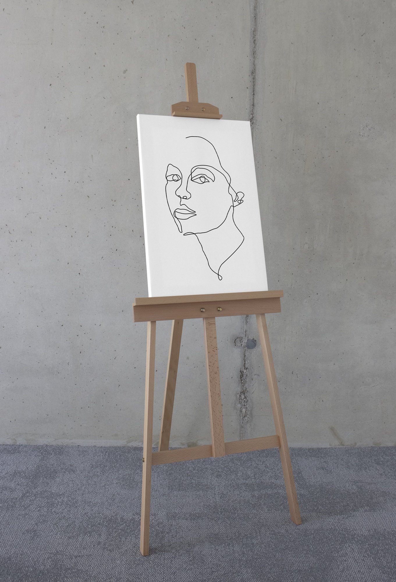 Komar Artprint op linnen Peaceful Mind - Afmeting 40 x 60 cm (1 stuk)