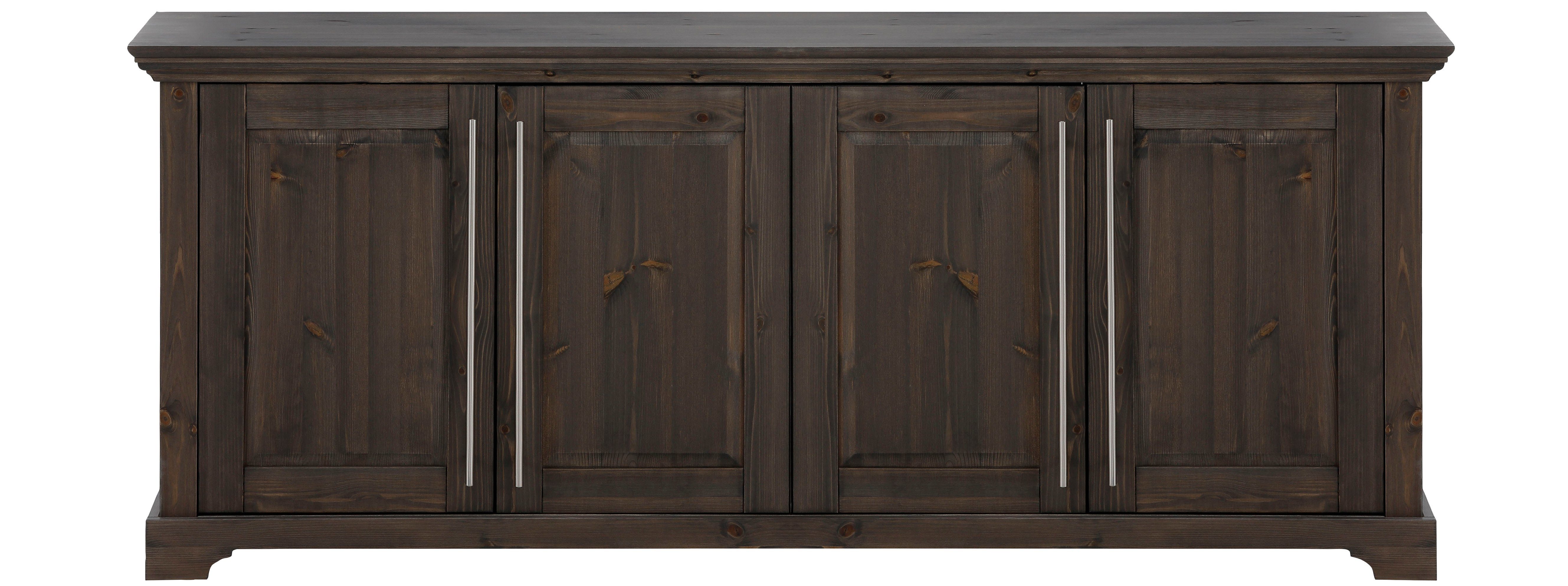 Home affaire Kast Meliss van massieve dennen, fsc® 4-deurs, breedte 171 cm