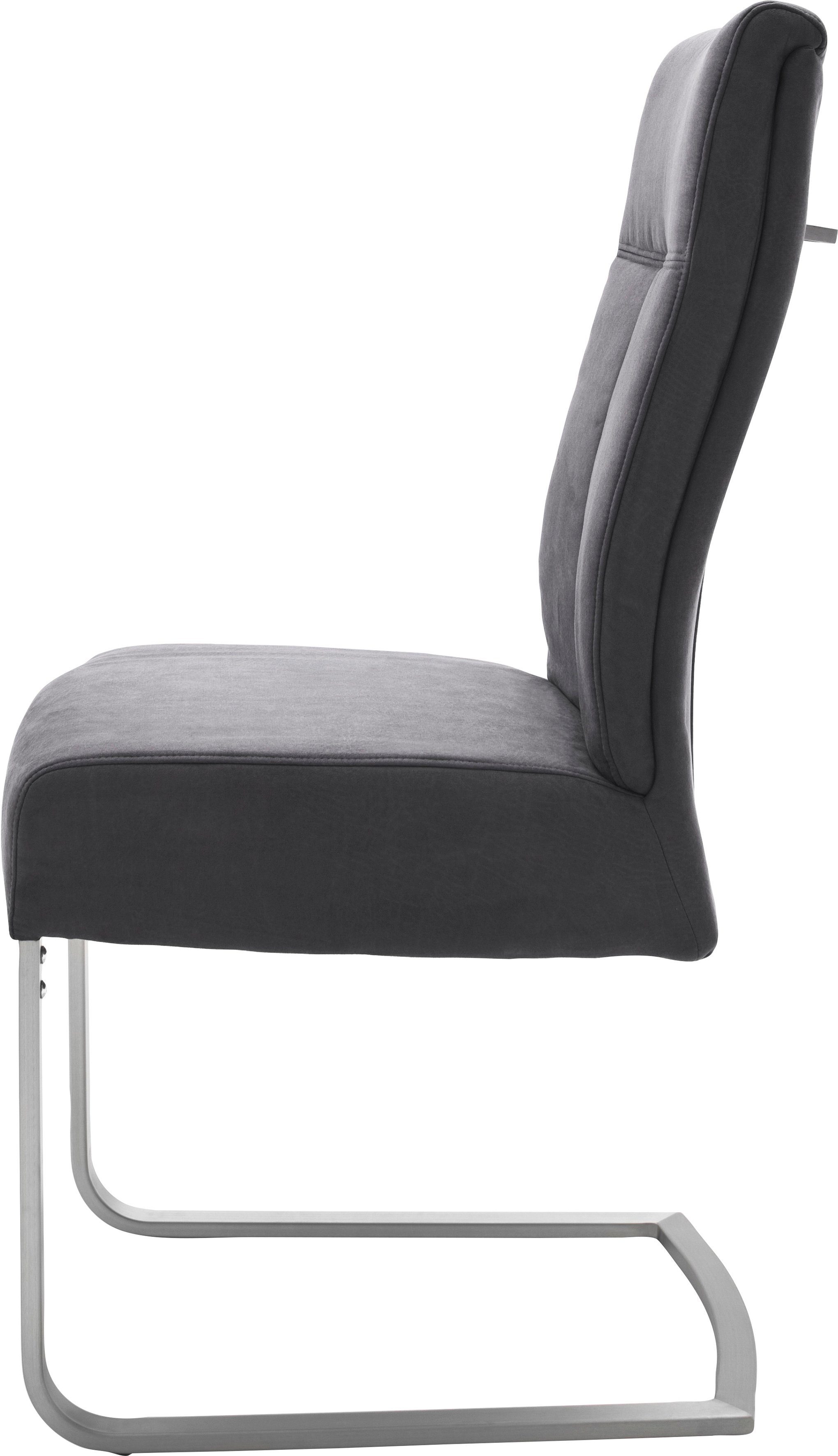 MCA furniture Vrijdragende stoel Talena Stoel belastbaar tot 120 kg (2 stuks)