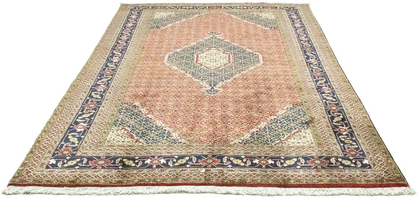 morgenland Wollen kleed Maschad vloerkleed met de hand geknoopt rood