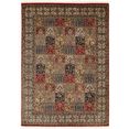 oci die teppichmarke oosters tapijt vasuki met de hand geknoopt, met franje, woonkamer rood