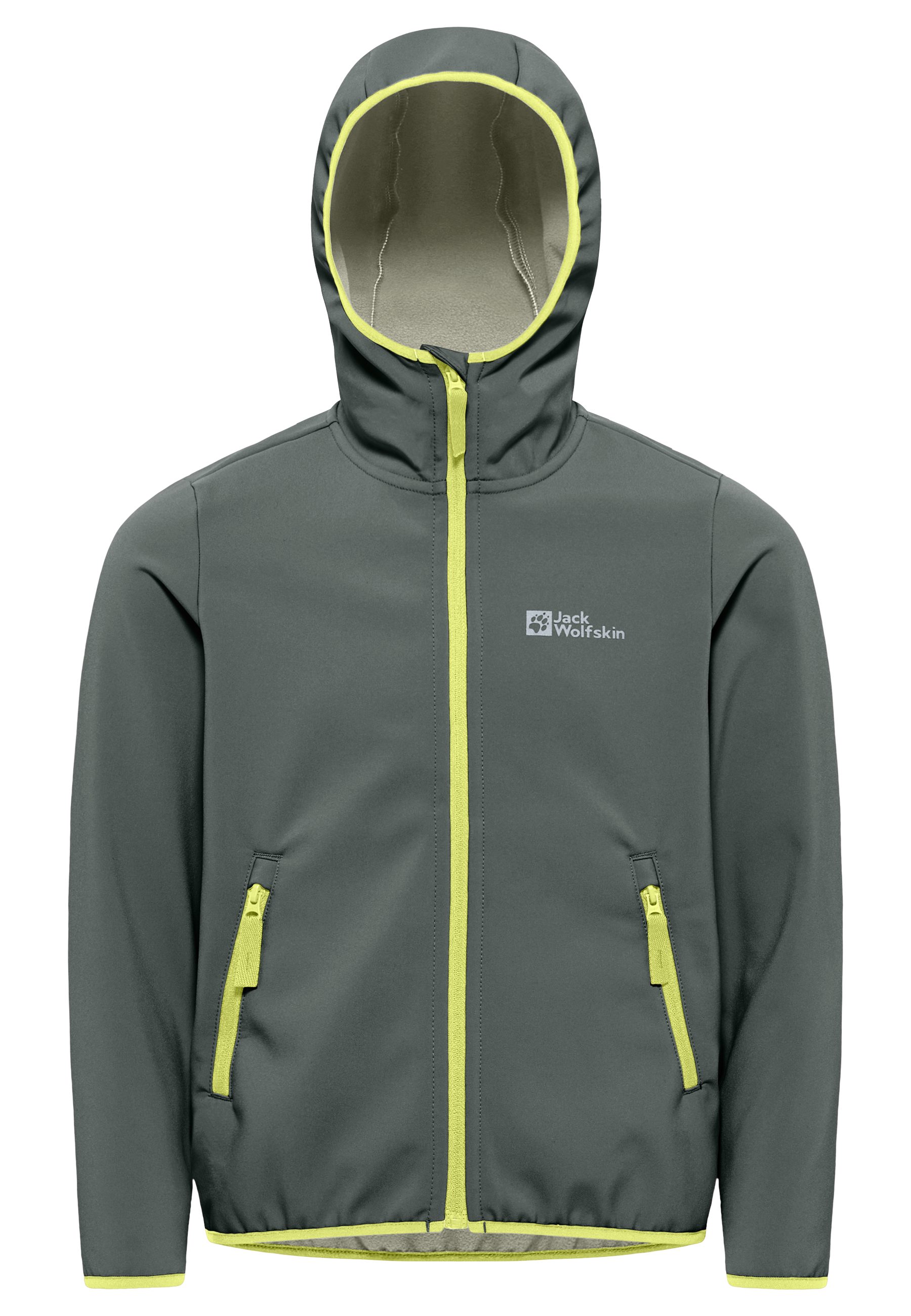 Jack Wolfskin Softshell-jack FOURWINDS JACKET voor kinderen