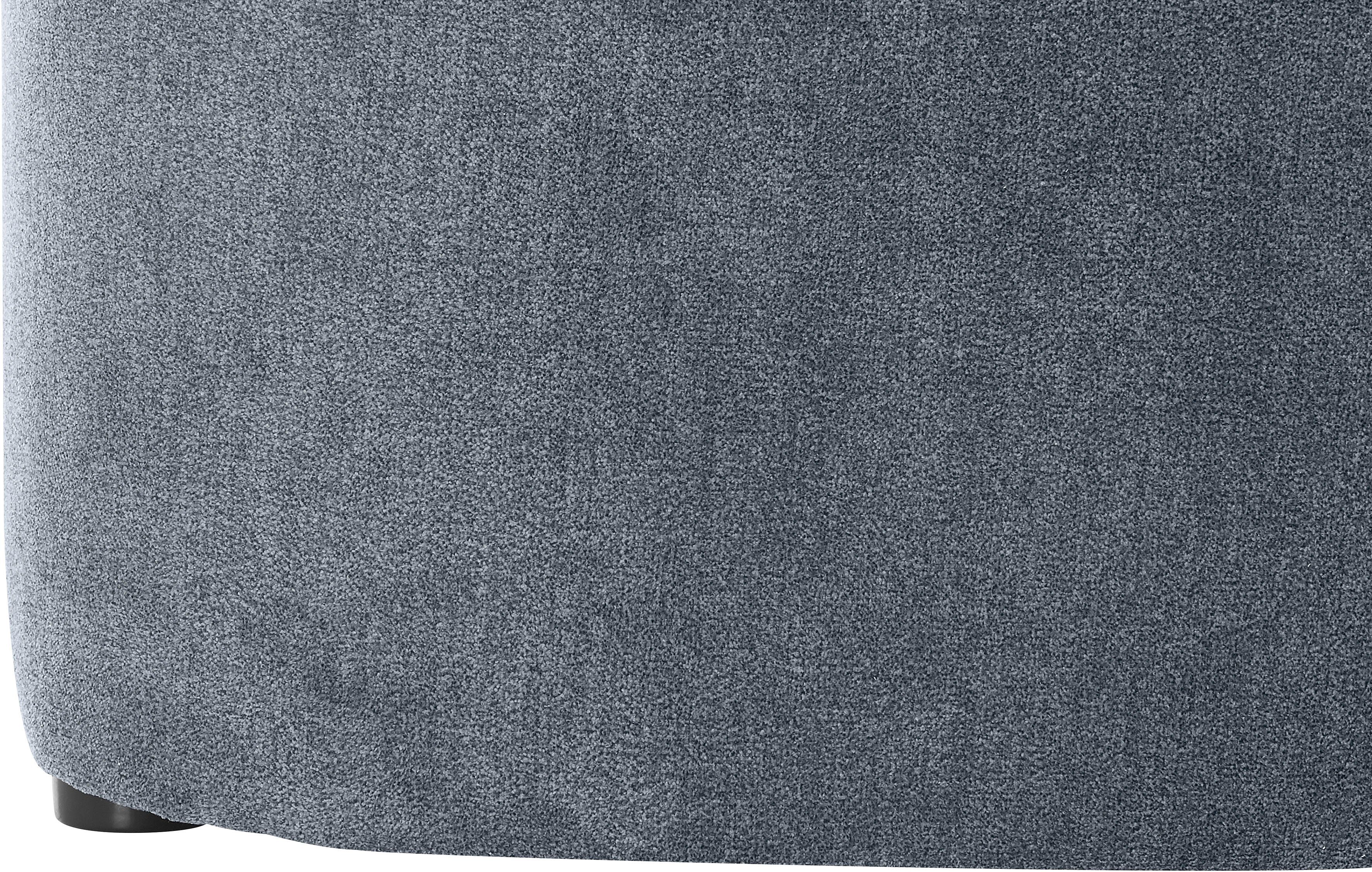 DOMO collection Hoekbank Pegnitz, elegante rugstiksels, comfortabel, L-vorm