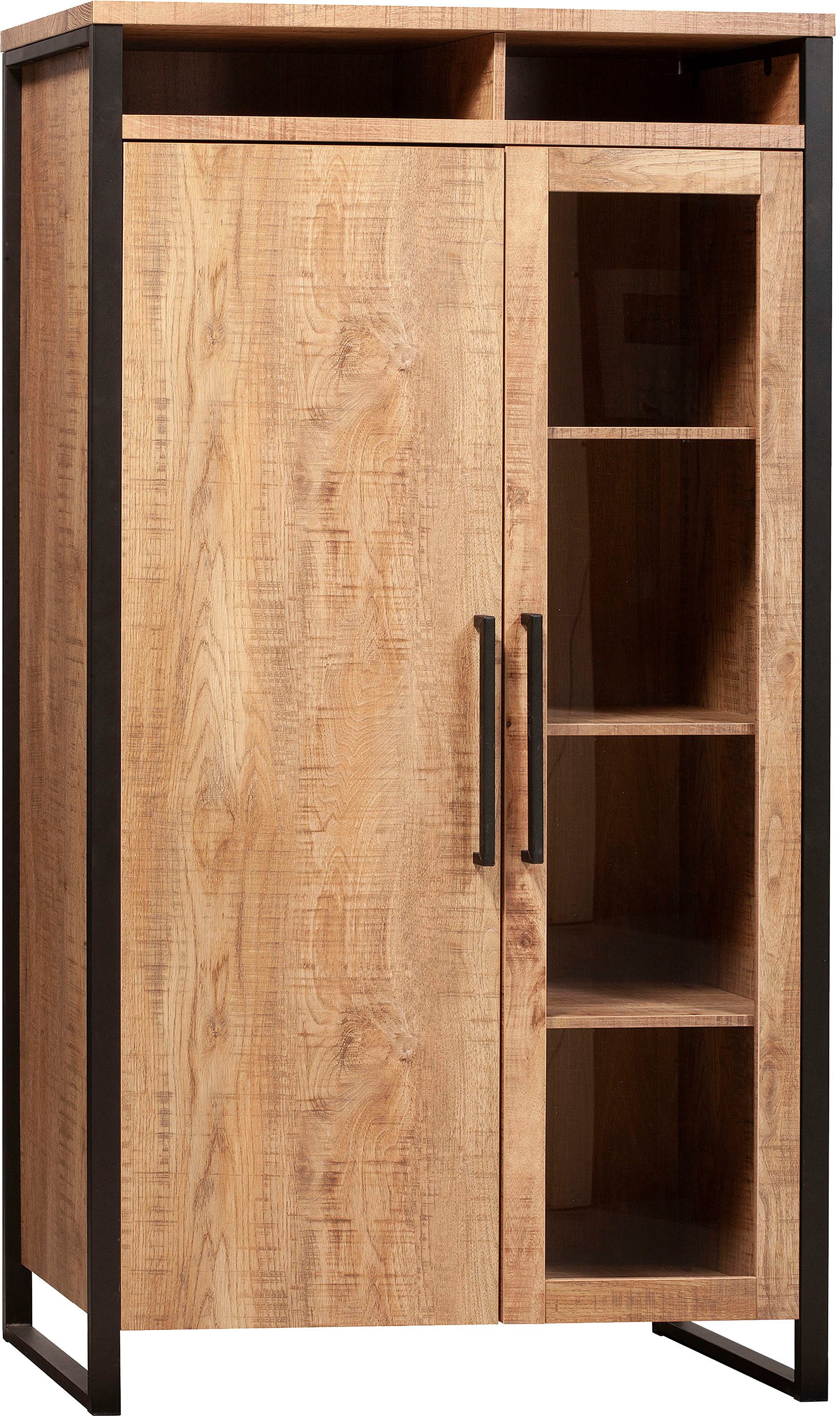 OMG Design Vitrinekast Carriba woonkamer kast Hoogte 190 cm, met soft-close