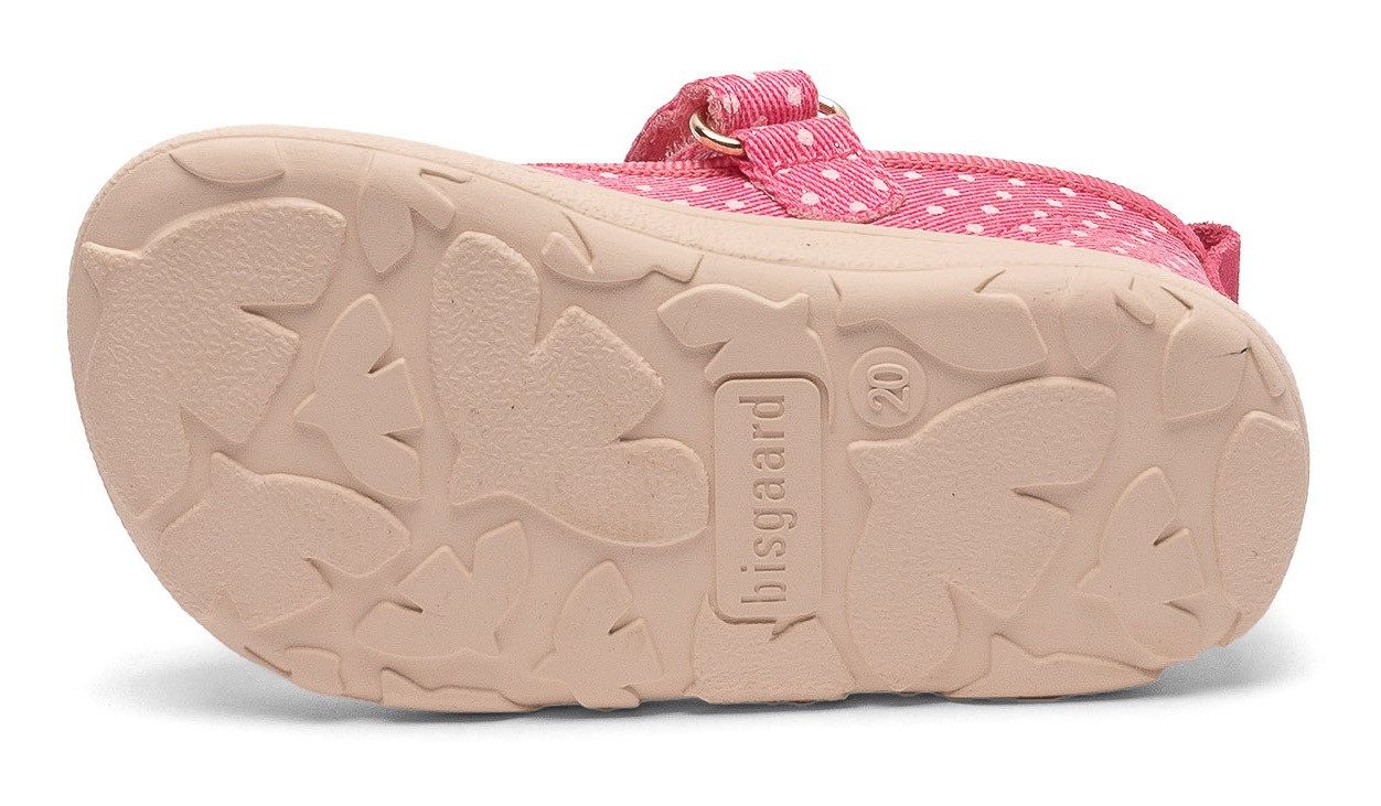 Bisgaard Pantoffels Barefoot ballet Breedte: normaal , ballerina, blote voeten schoen, klittenbandschoen, maat sjabloon om te downloaden