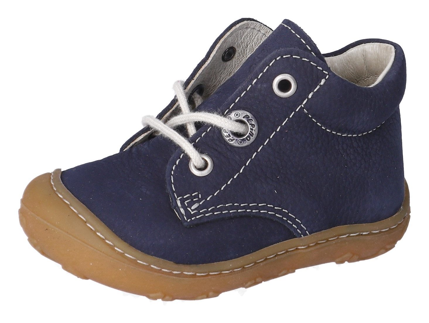 PEPINO by RICOSTA Babyschoentjes CORY W DAME: Breed , veterschoen met breedtemetingssysteem, leer, maat sjabloon te downloaden