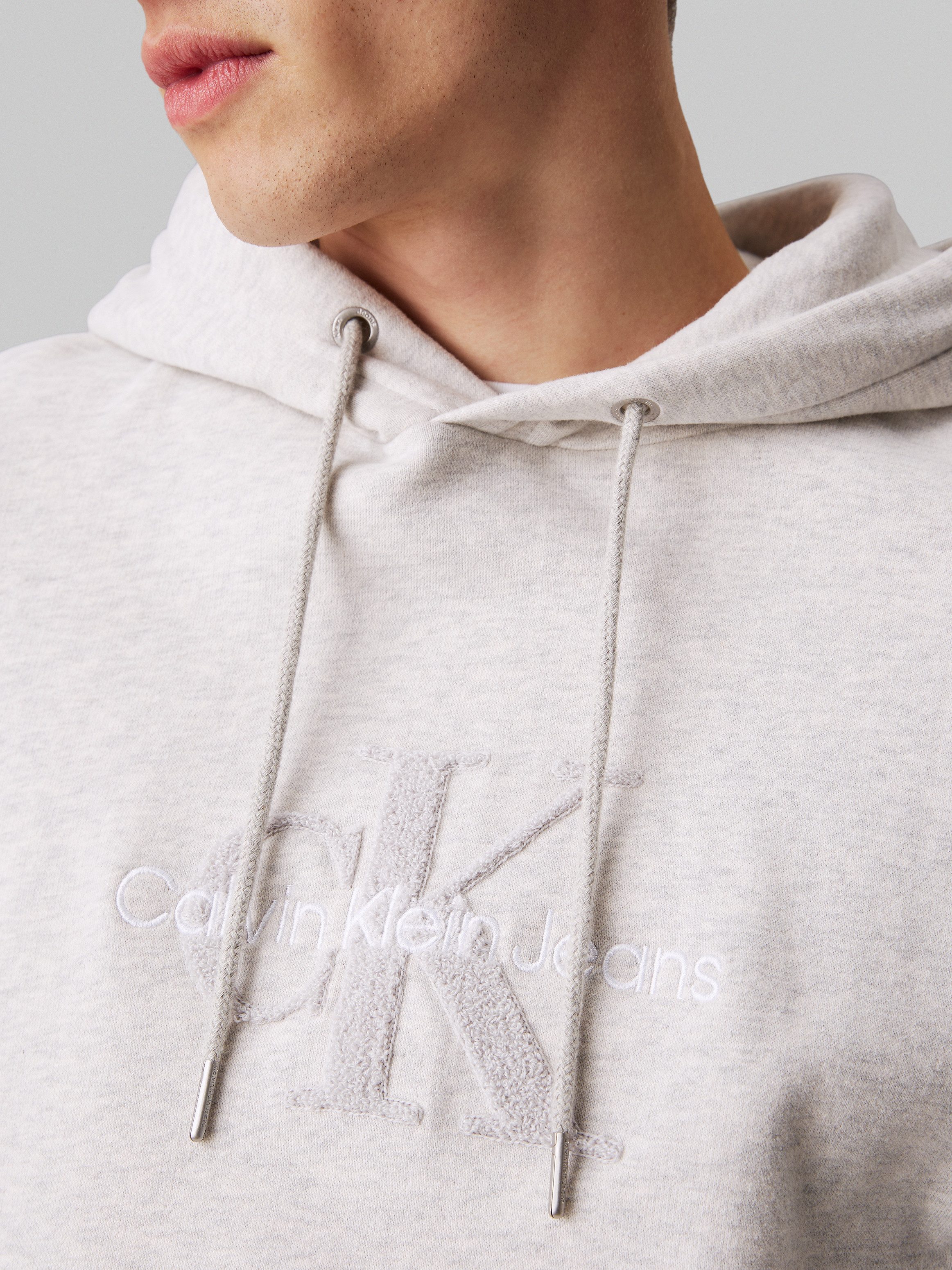 Calvin Klein Hoodie CHENILLE MONOLOGO HOODIE