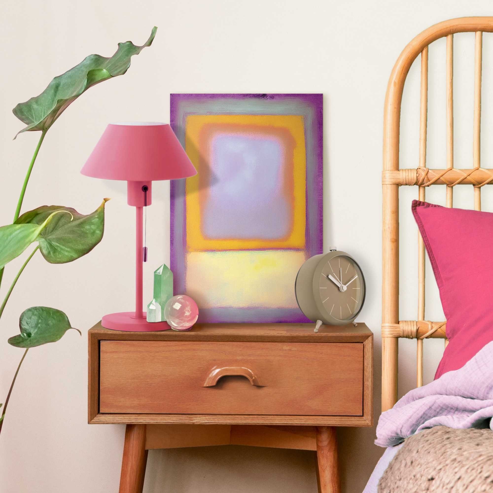 Reinders! Artprint op linnen Colourful shapes