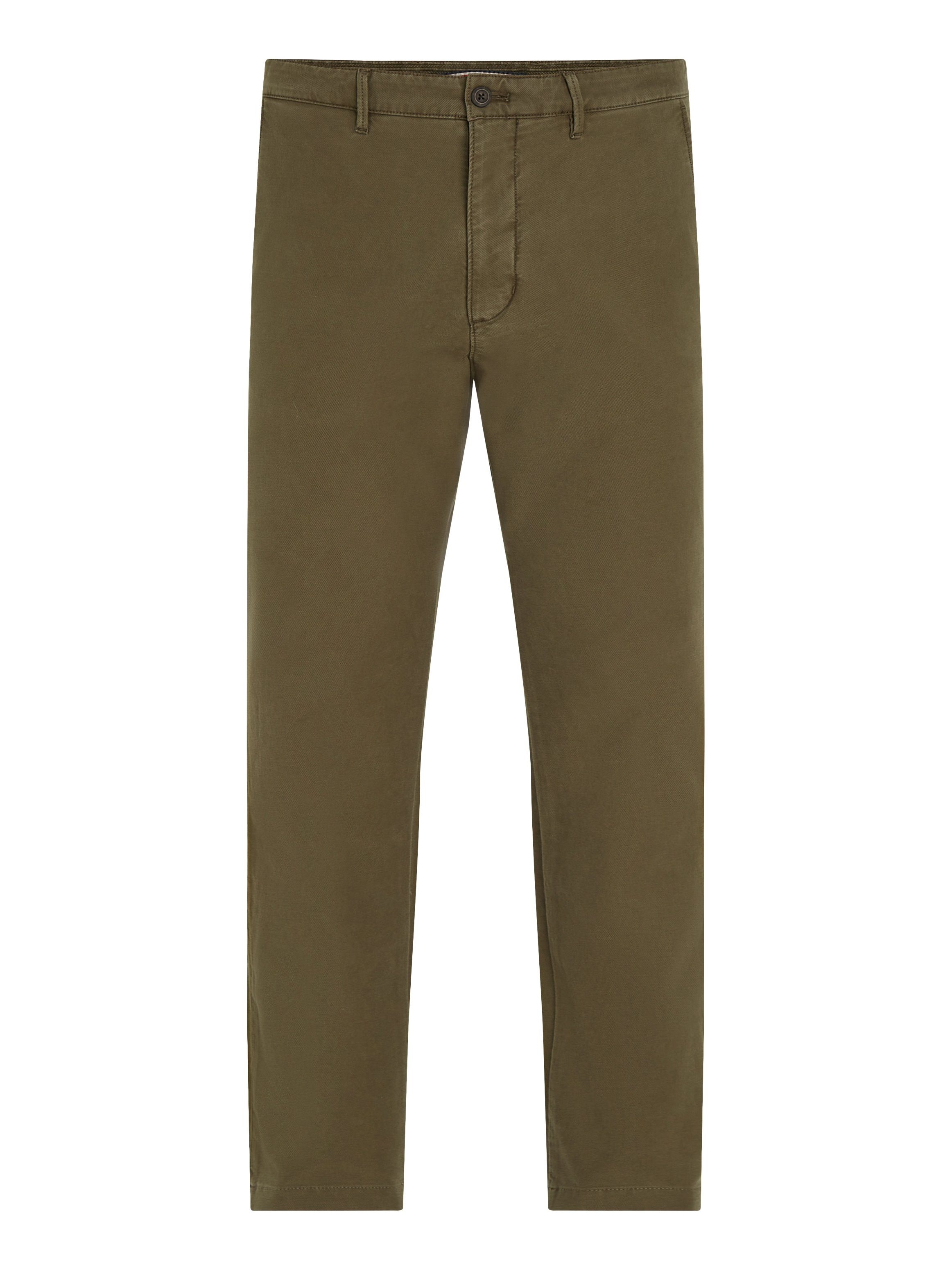 Tommy Hilfiger Chino CHELSEA GABARDINE GMD met logo borduursel op de achterzak