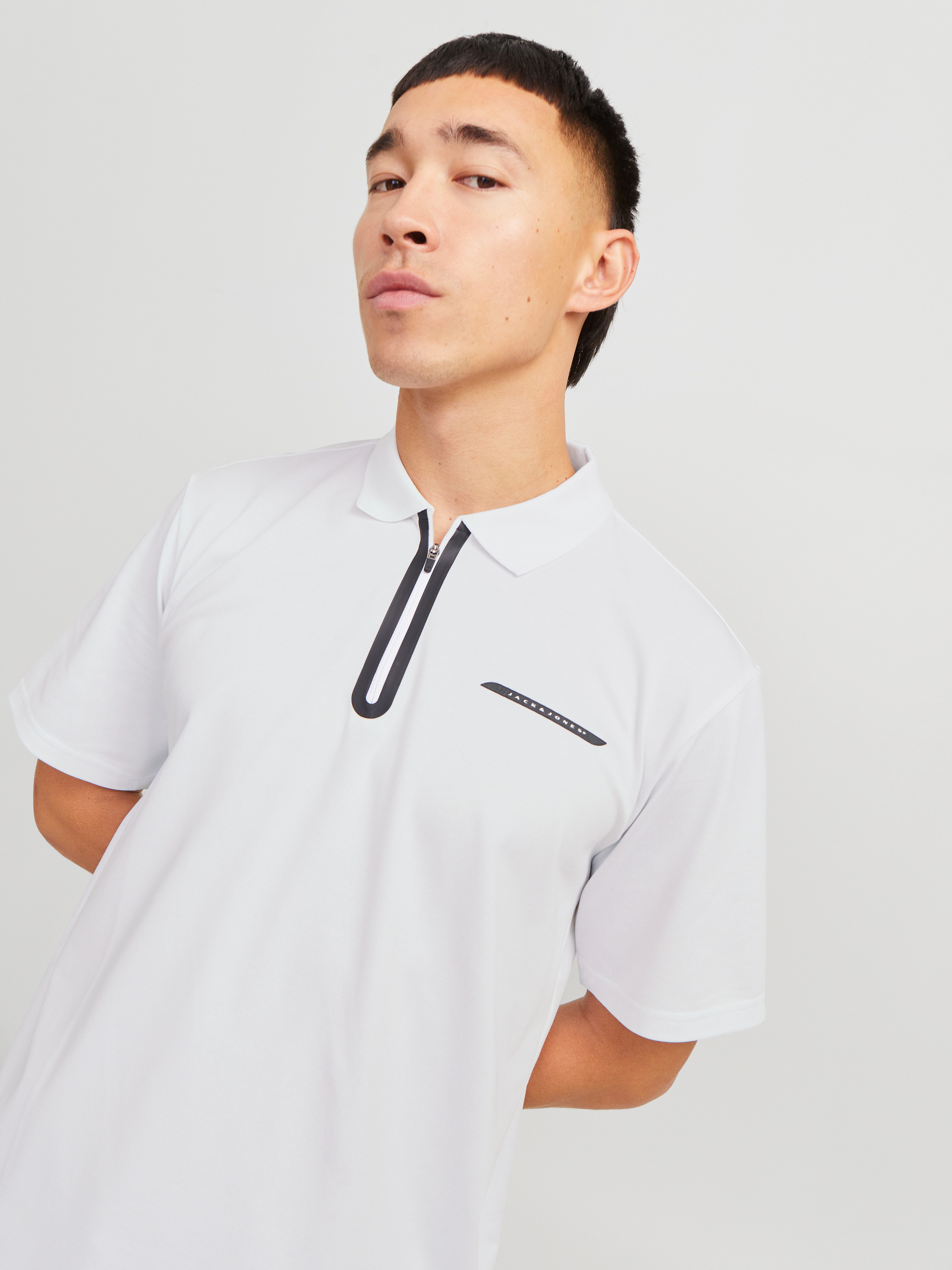 Jack & Jones Poloshirt JCOFUSION PIQUE POLO SS SN
