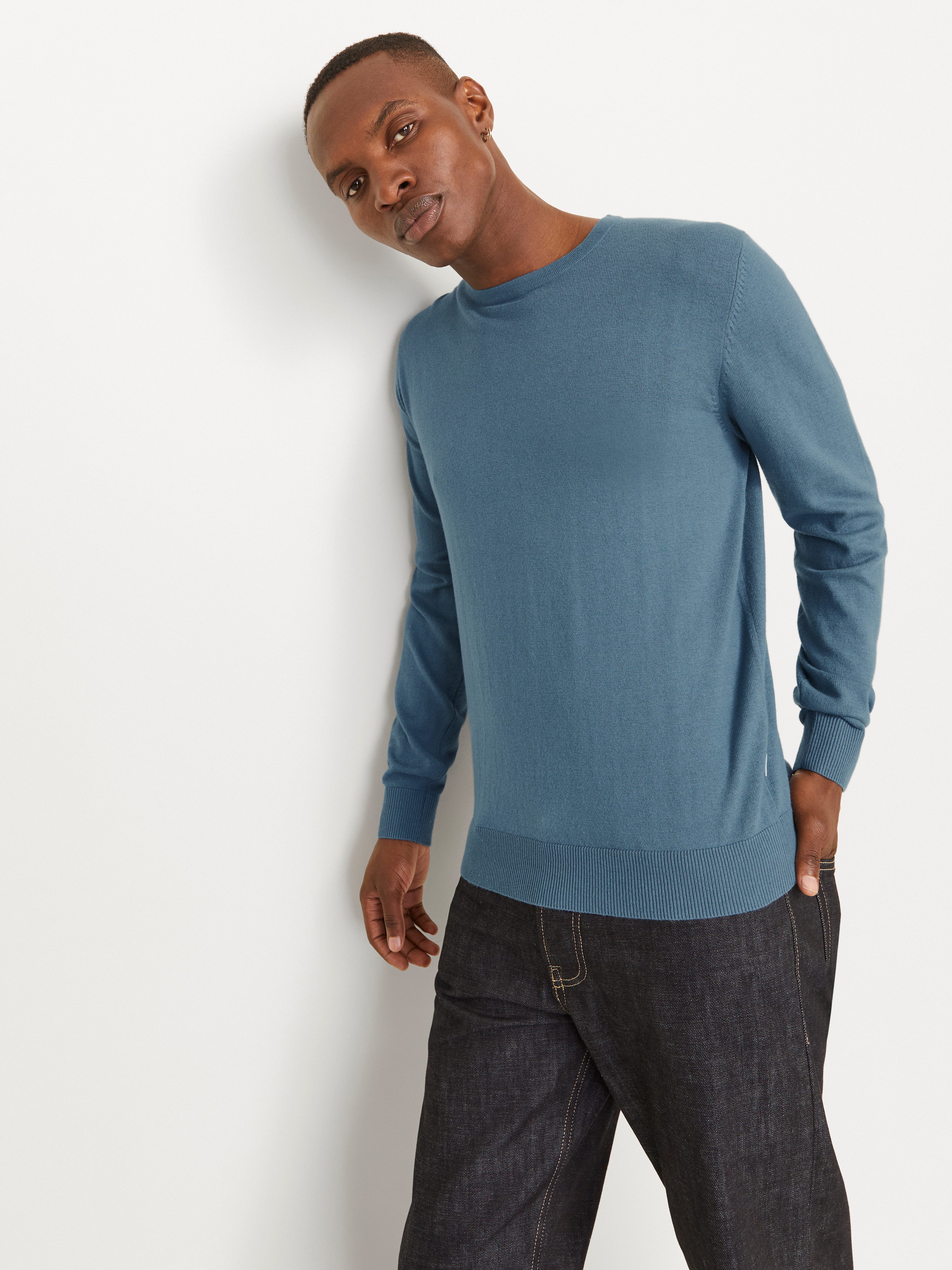 Jack & Jones Gebreide trui JJEEMIL KNIT CREW NECK NOOS