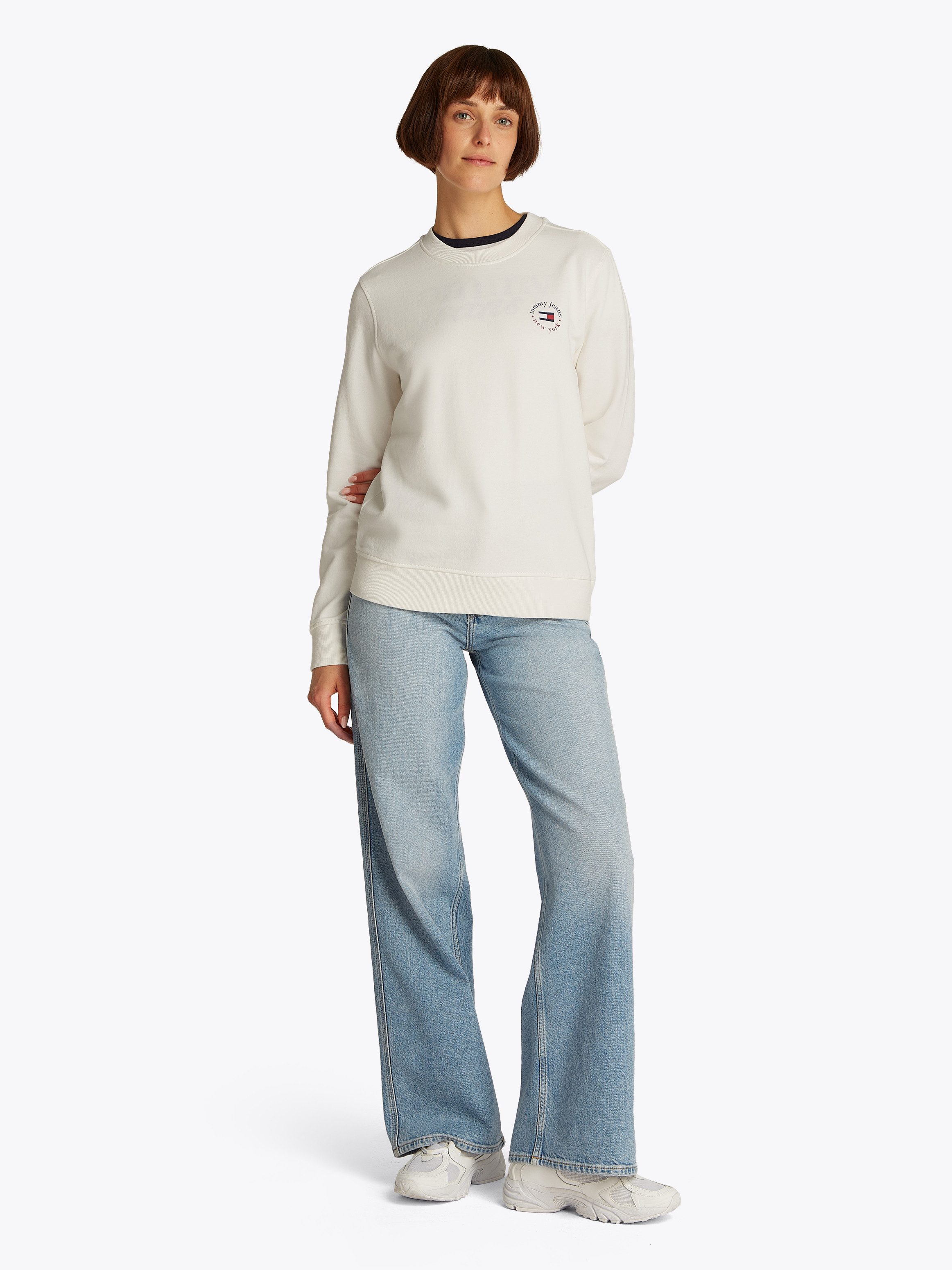 TOMMY JEANS Sweatshirt TJW REG ESSENTIAL LOGO 2 CREW