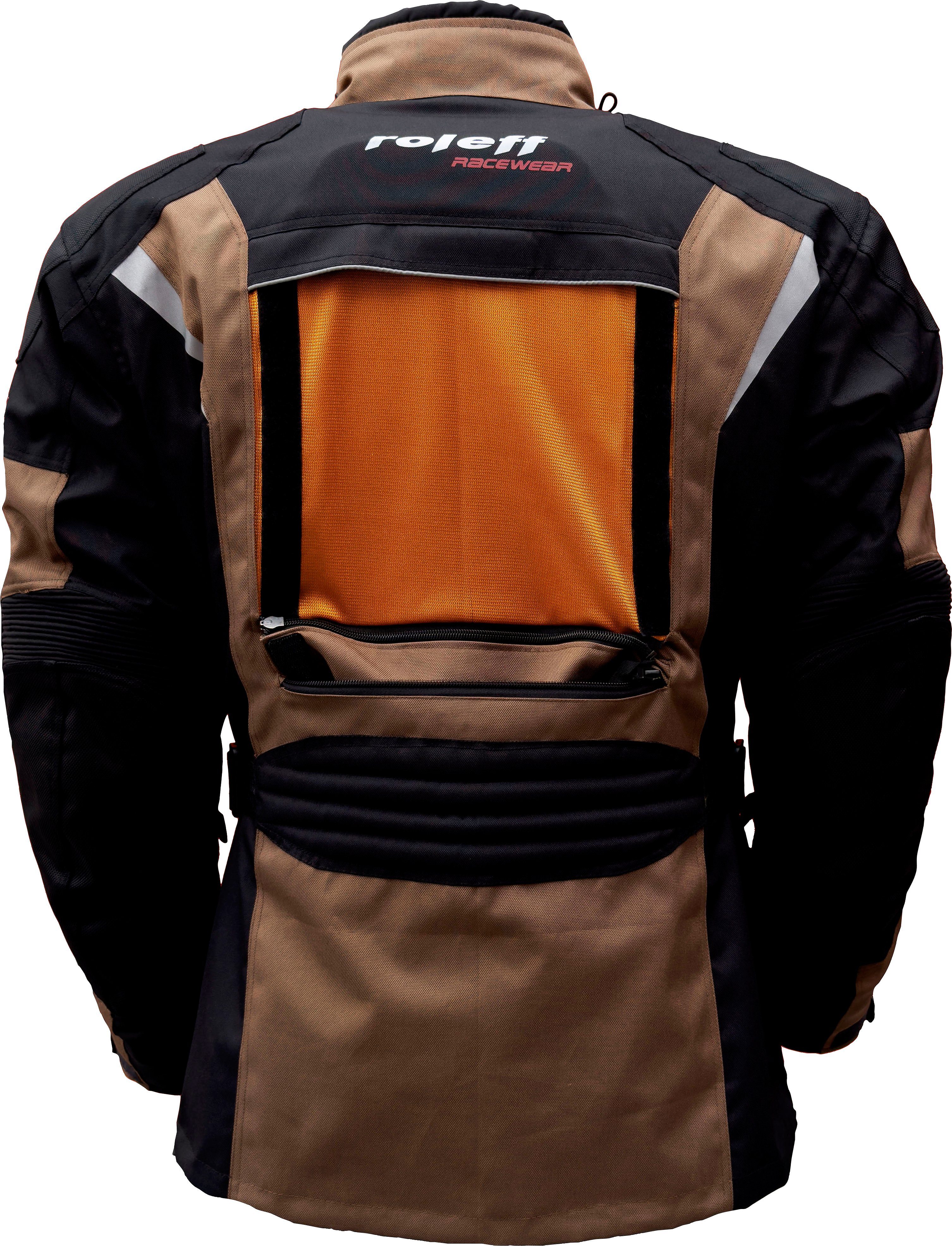 roleff Bikerjack Enduro met beschermers, optimale ventilatie
