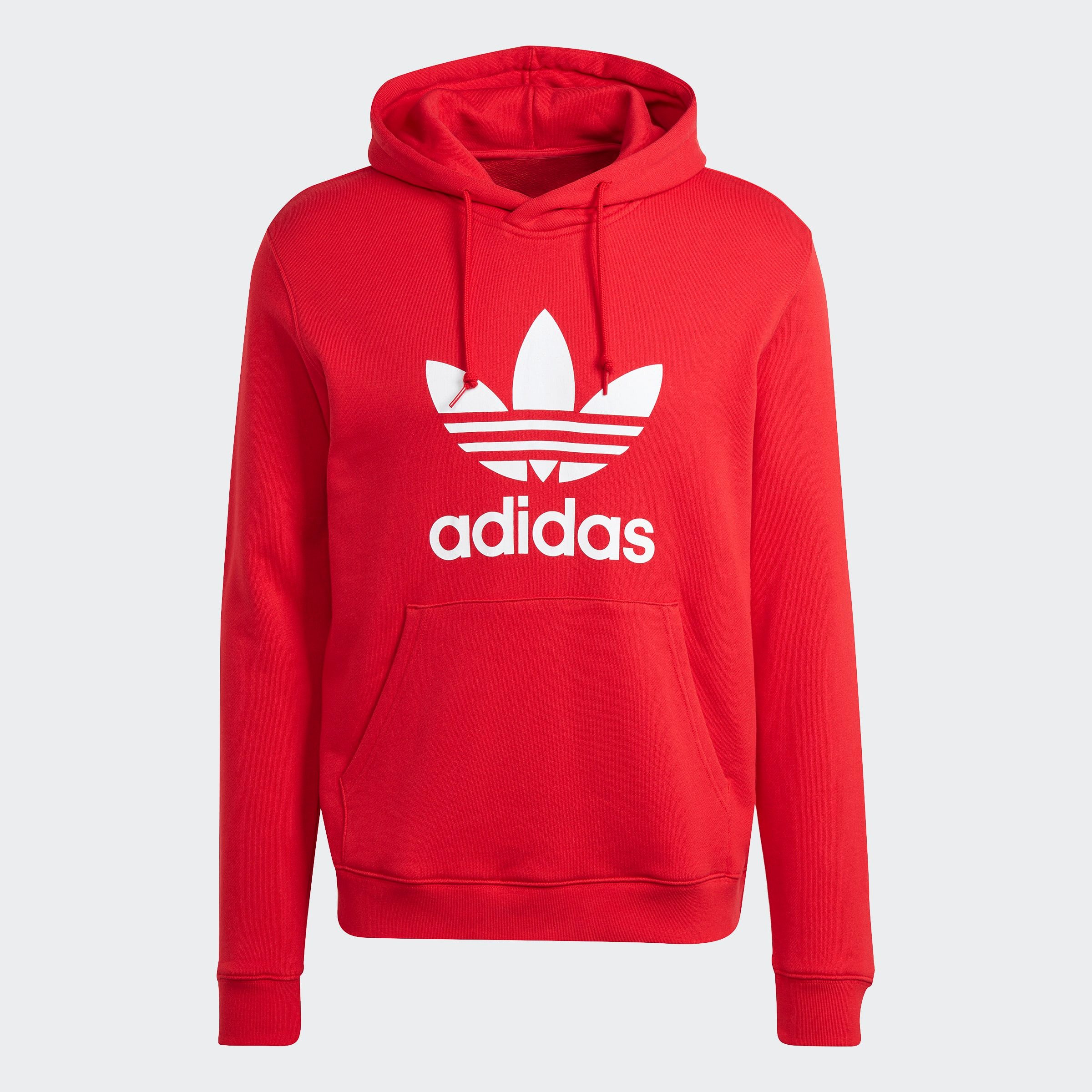 adidas Originals Hoodie TREFOIL HOODY Hoodie, sweatshirt met grote logo-opdruk