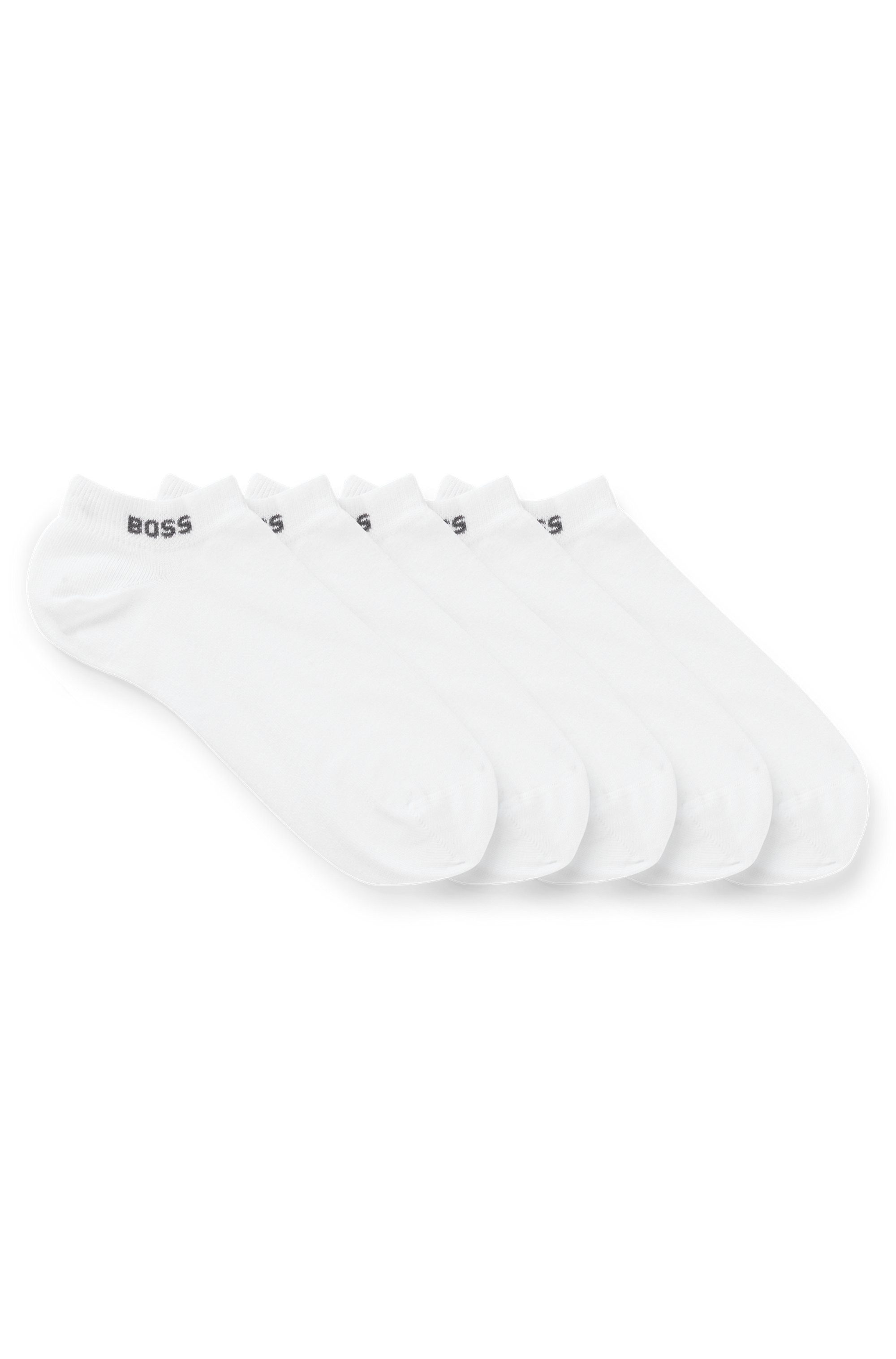 BOSS Sneakersokken 5P AS Logo CC W met boss logo-opdruk (set, 5 paar, 5er)