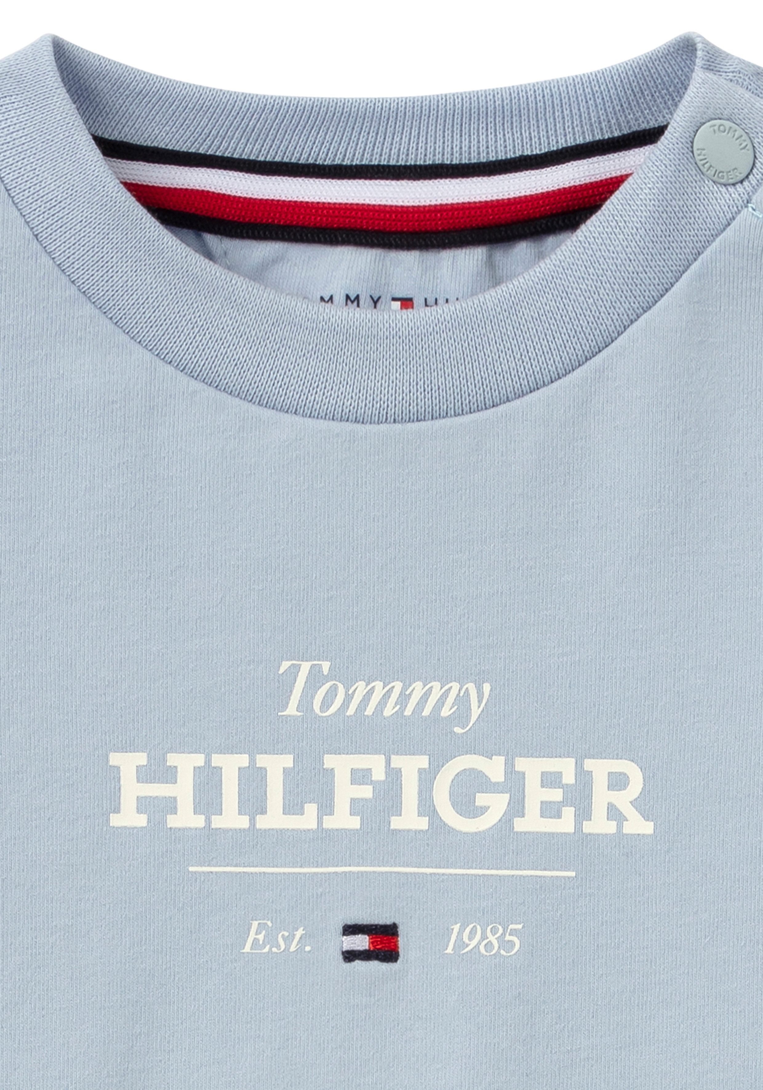 Tommy Hilfiger Shirt short MONOTYPE TEE AND SHORT SET (set, 2-delig, 2 stuks)
