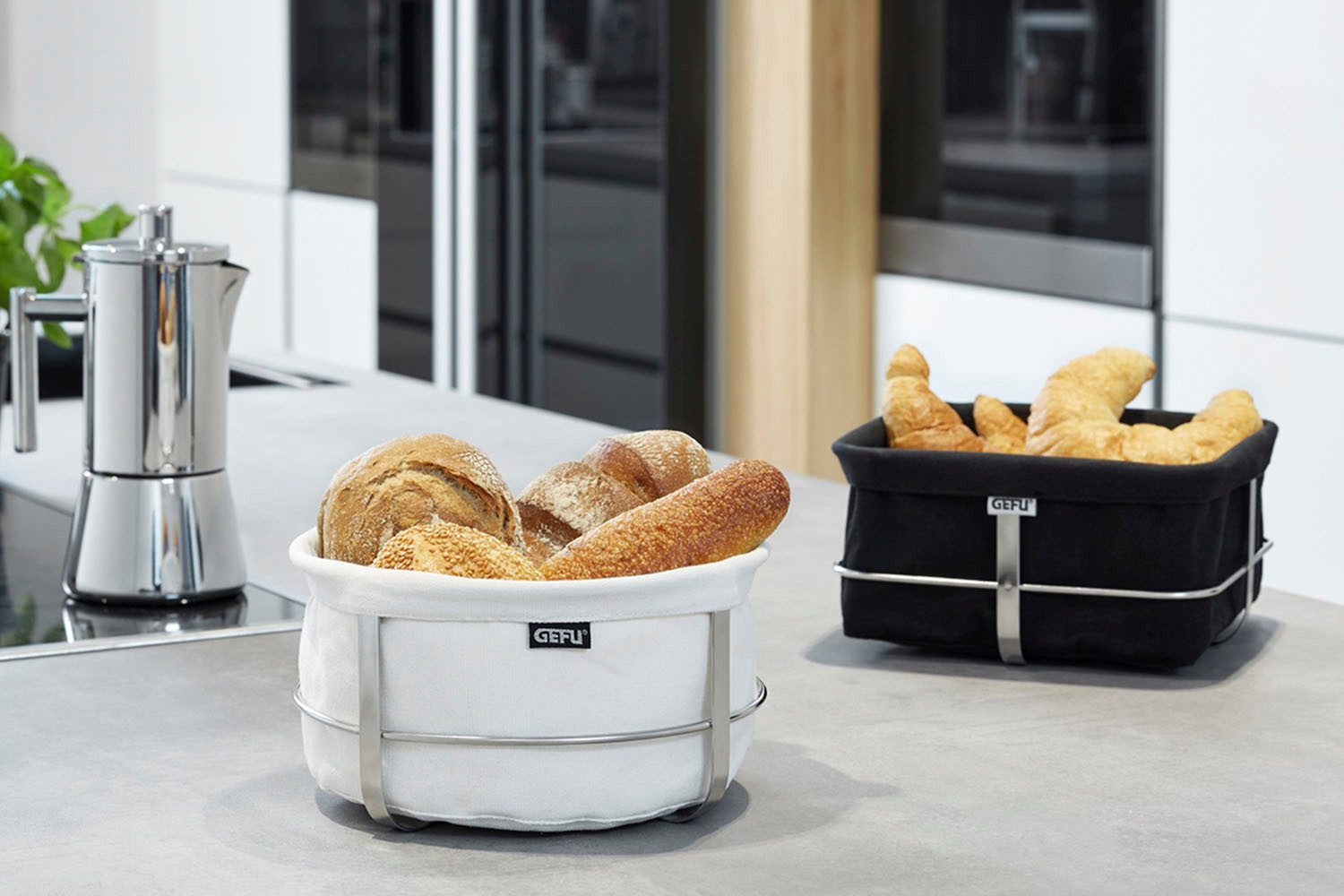 GEFU Broodmand BRUNCH vierkant perfect voor brood & broodjes (1-delig)