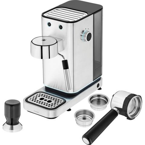 Espressomachine WMF 0412360011 Cromargan 1400 W In hoogte verstelbare koffietuit, Met melkopschuimer