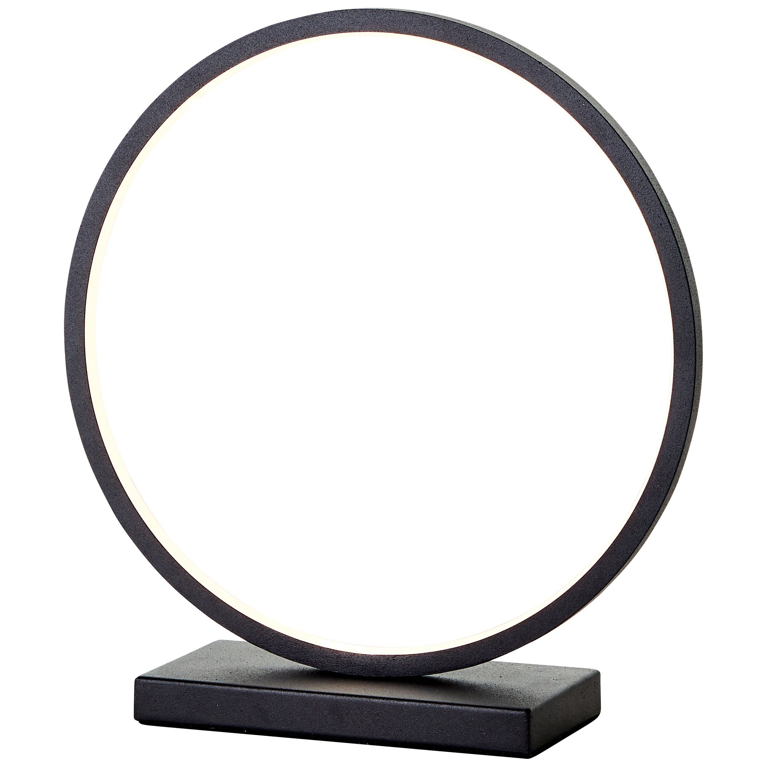 Brilliant Leuchten Led-tafellamp Chaumont Hoogte 28 cm, 850 lm, aluminium, zwart