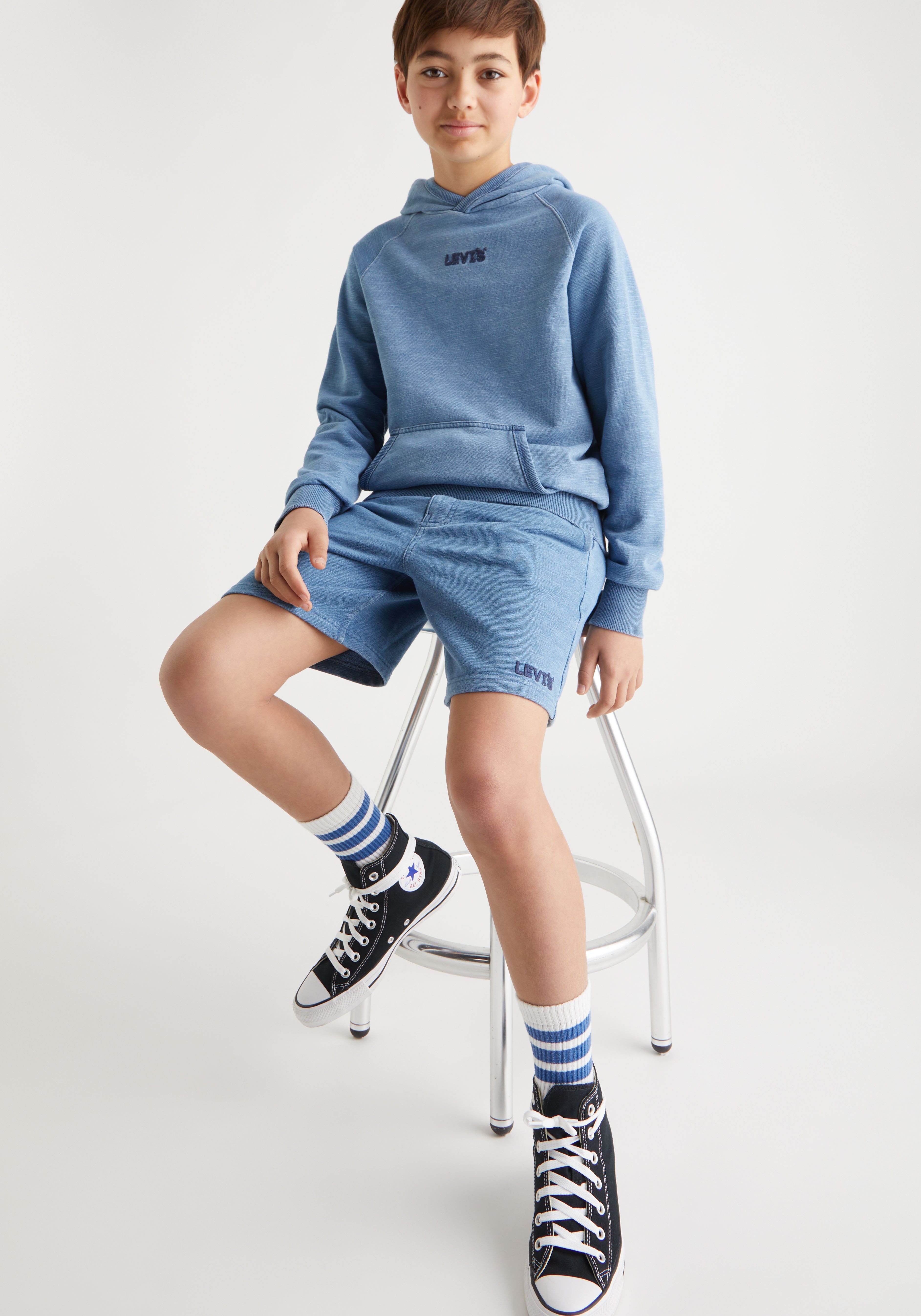 Levi's Kidswear Hoodie LVB HEADLINE INDIGO