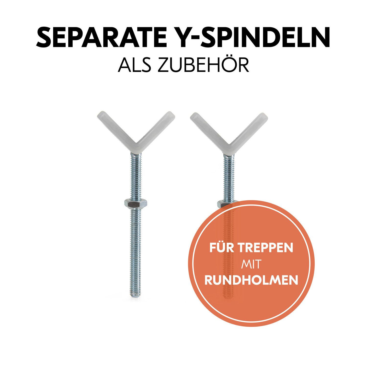 Hauck Traphek Open N Stop 2 set inclusief verlenging 21 cm, wit