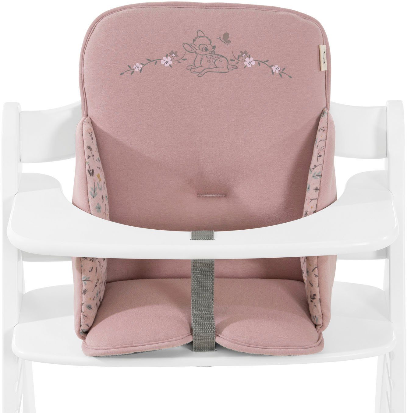 Hauck Stoelverkleiner Alpha Cosy Select, Bambi Rose voor de alpha+ houten kinderstoel