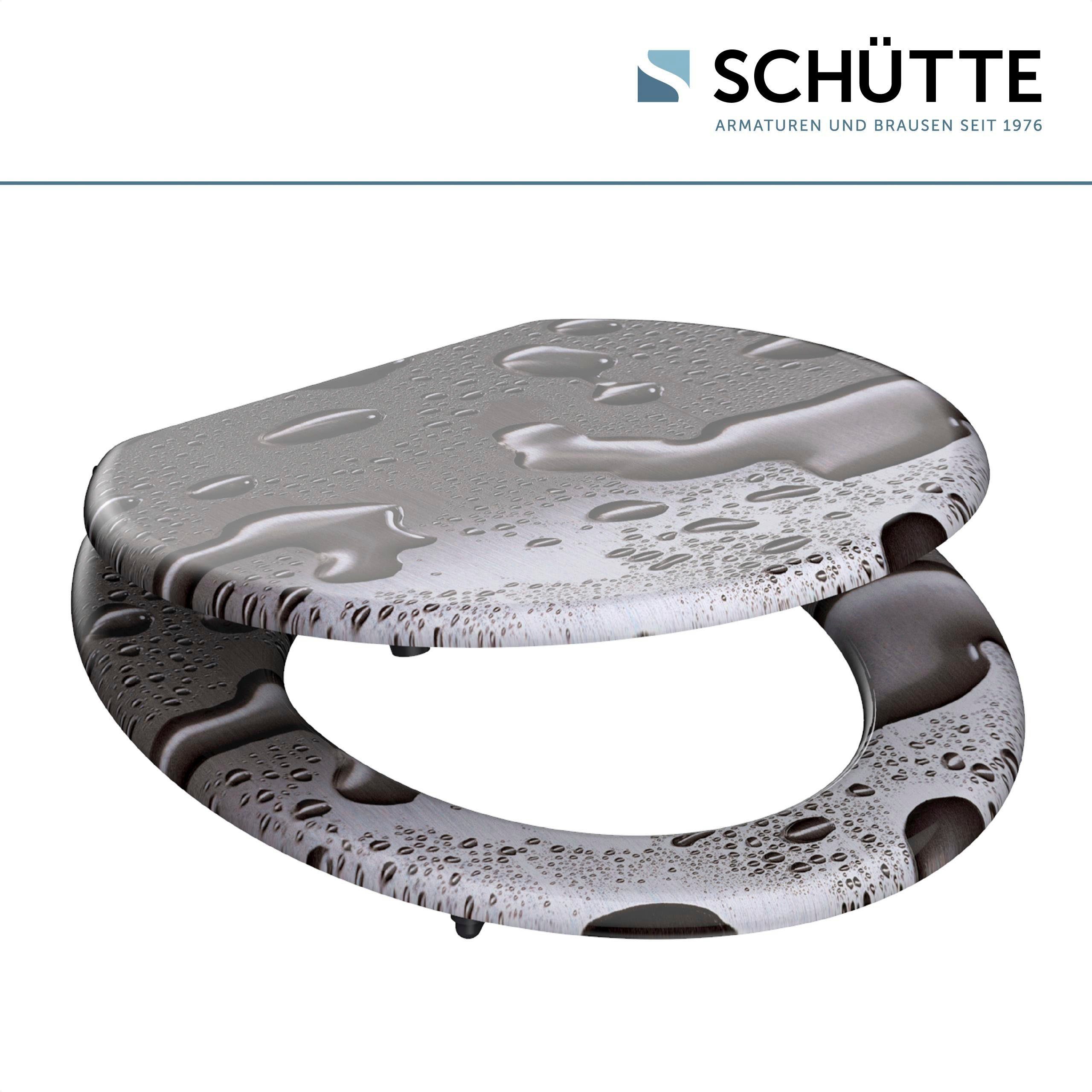 Schütte Toiletzitting Grey steel