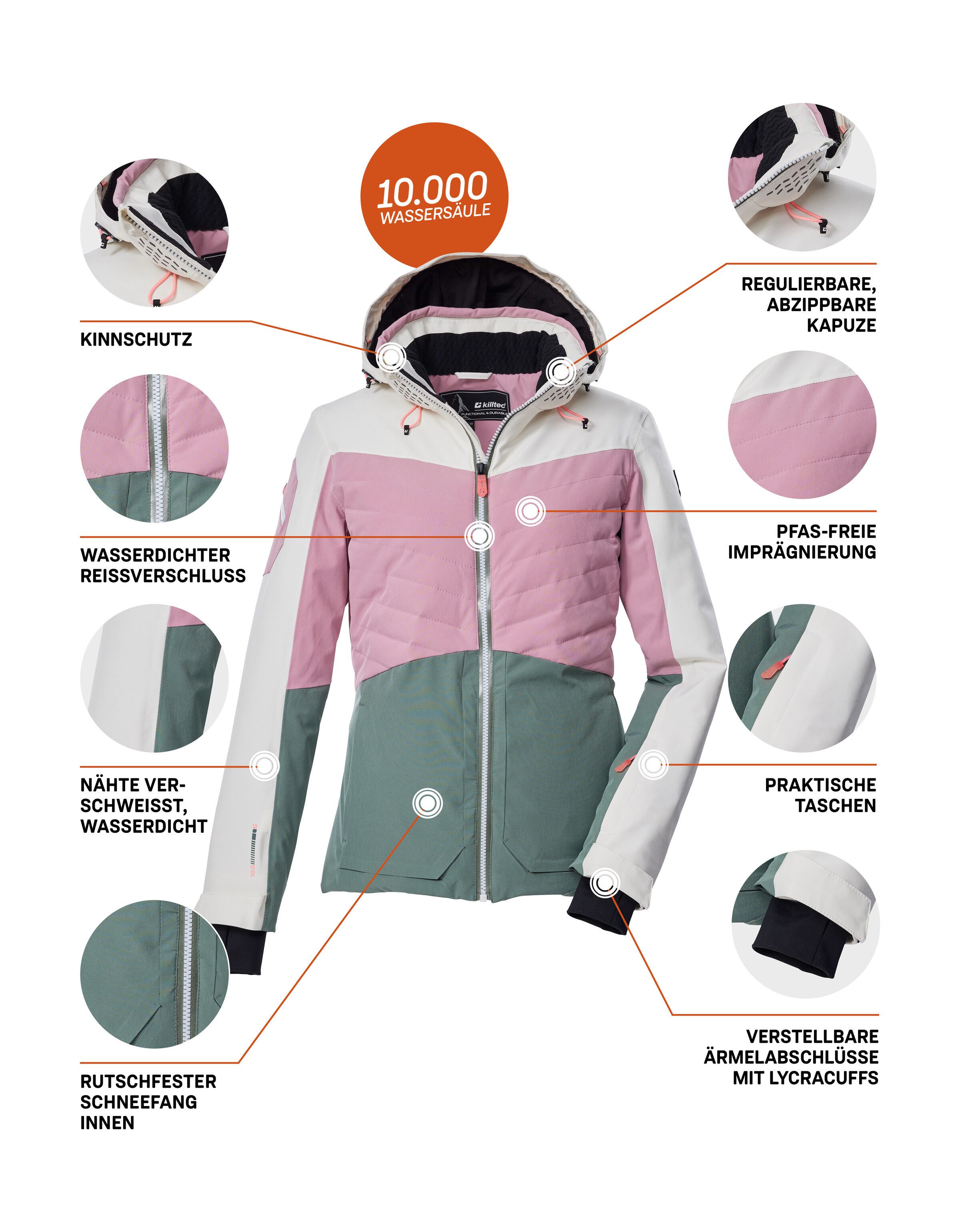 Killtec Ski-jack KSW 30 WMN SKI JCKT