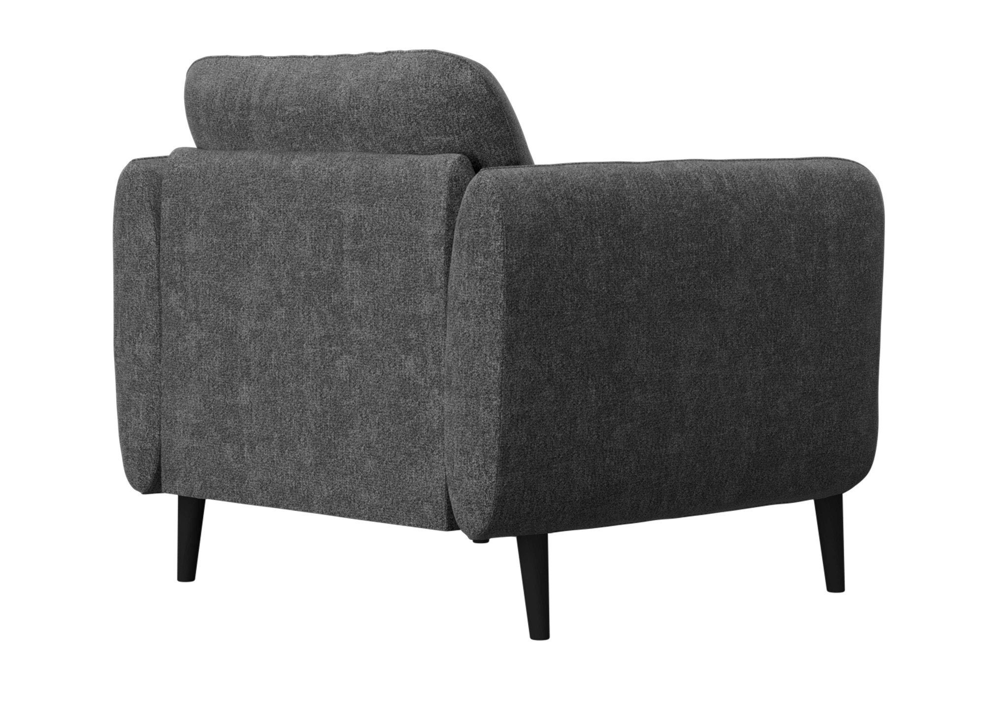 INOSIGN Fauteuil Ikano Massief houten constructie, zigzag vering in de zitting