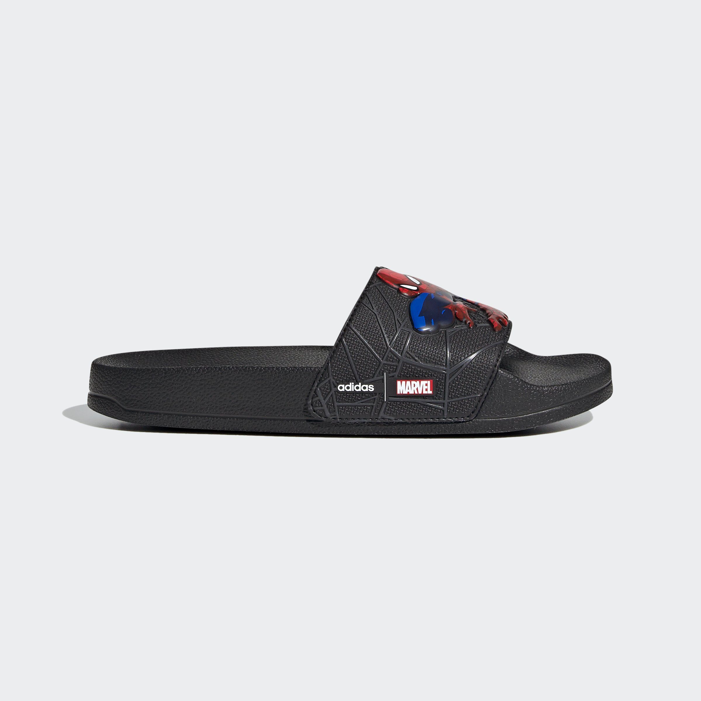 spiderman adidas slides
