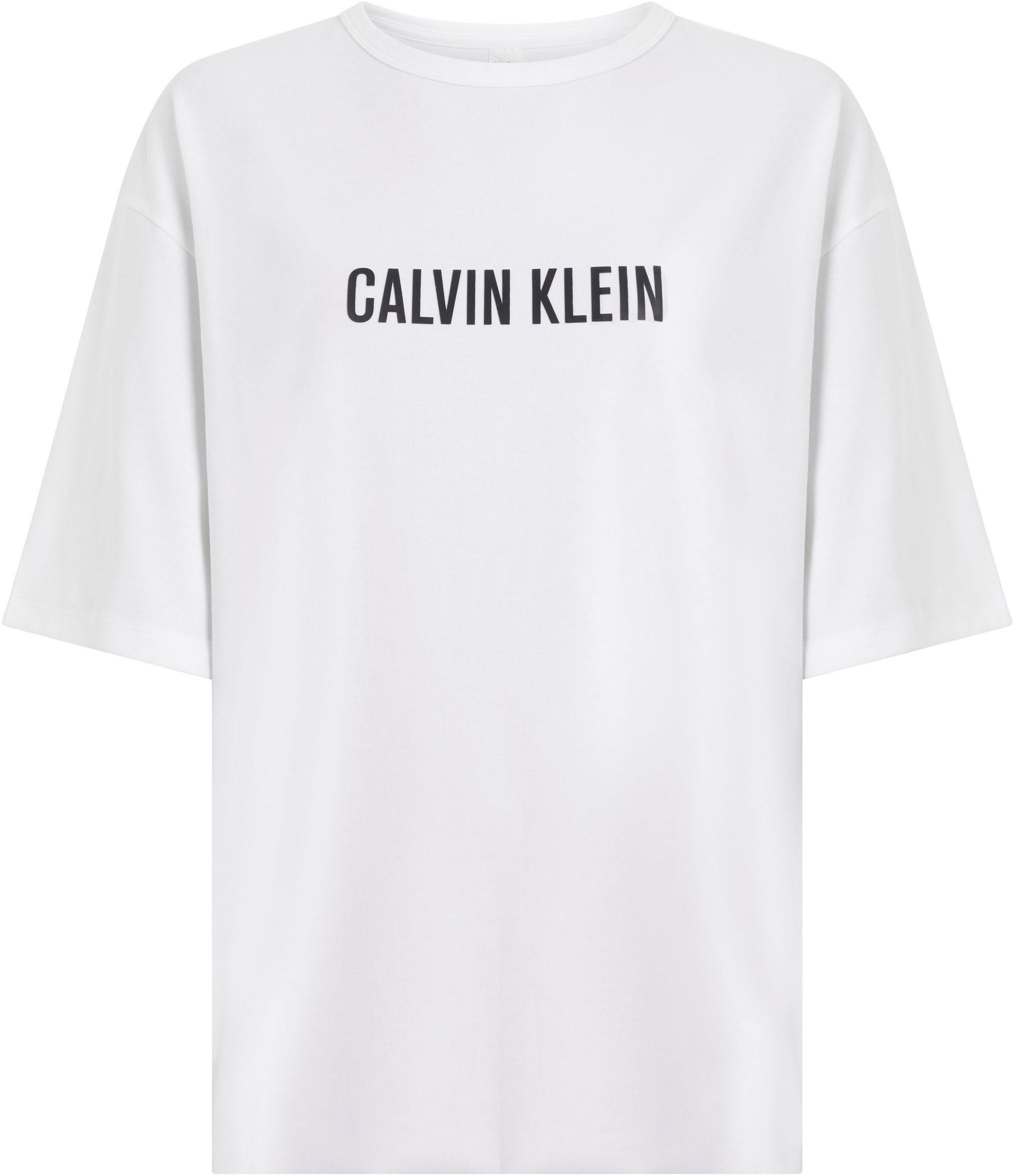 Calvin Klein T-shirt S S CREW NECK met -logo-opschrift