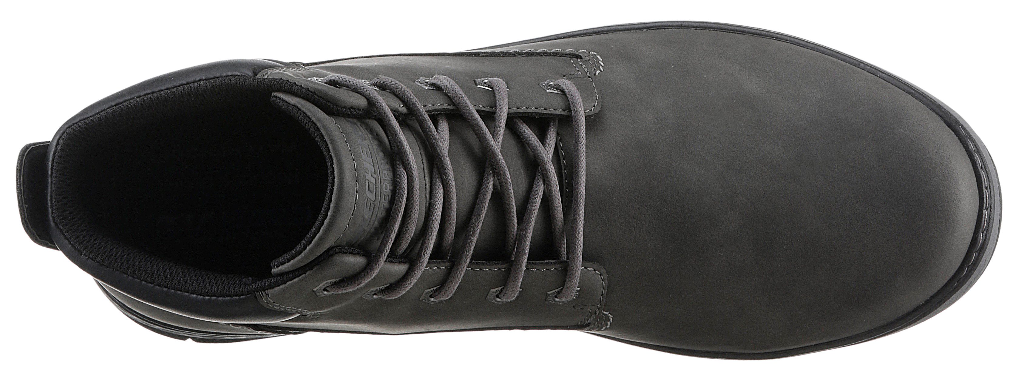 Skechers Veterschoenen GARLAN veterschoenen, laarzen met dempende zooltechnologie