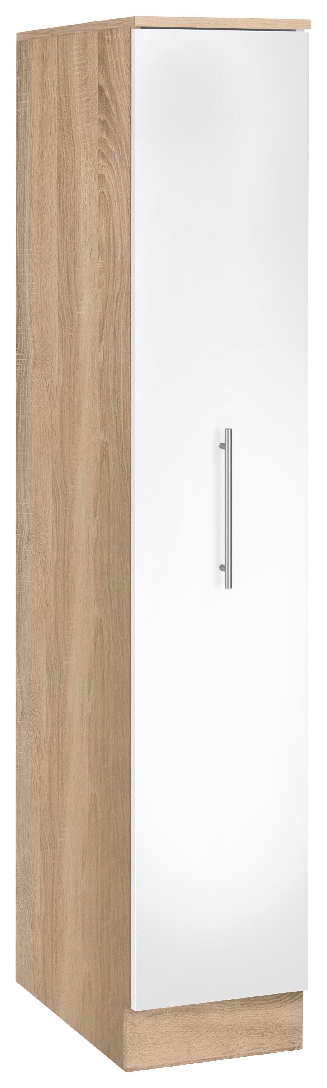 wiho Küchen Apothekerskast Cali Lade met 4 legvakken opbergkasten beige