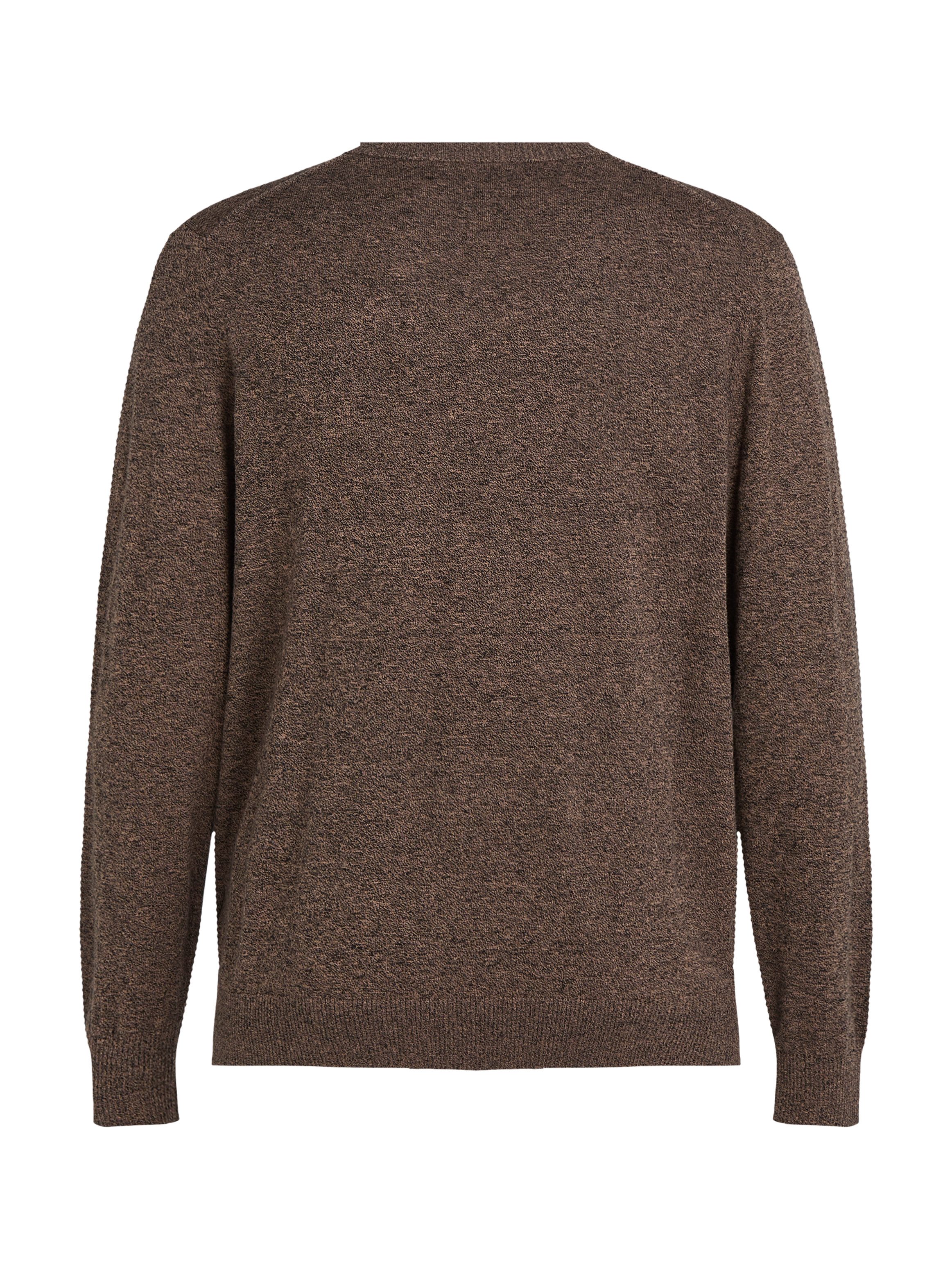 Calvin Klein Trui met ronde hals MOULINE CN SWEATER