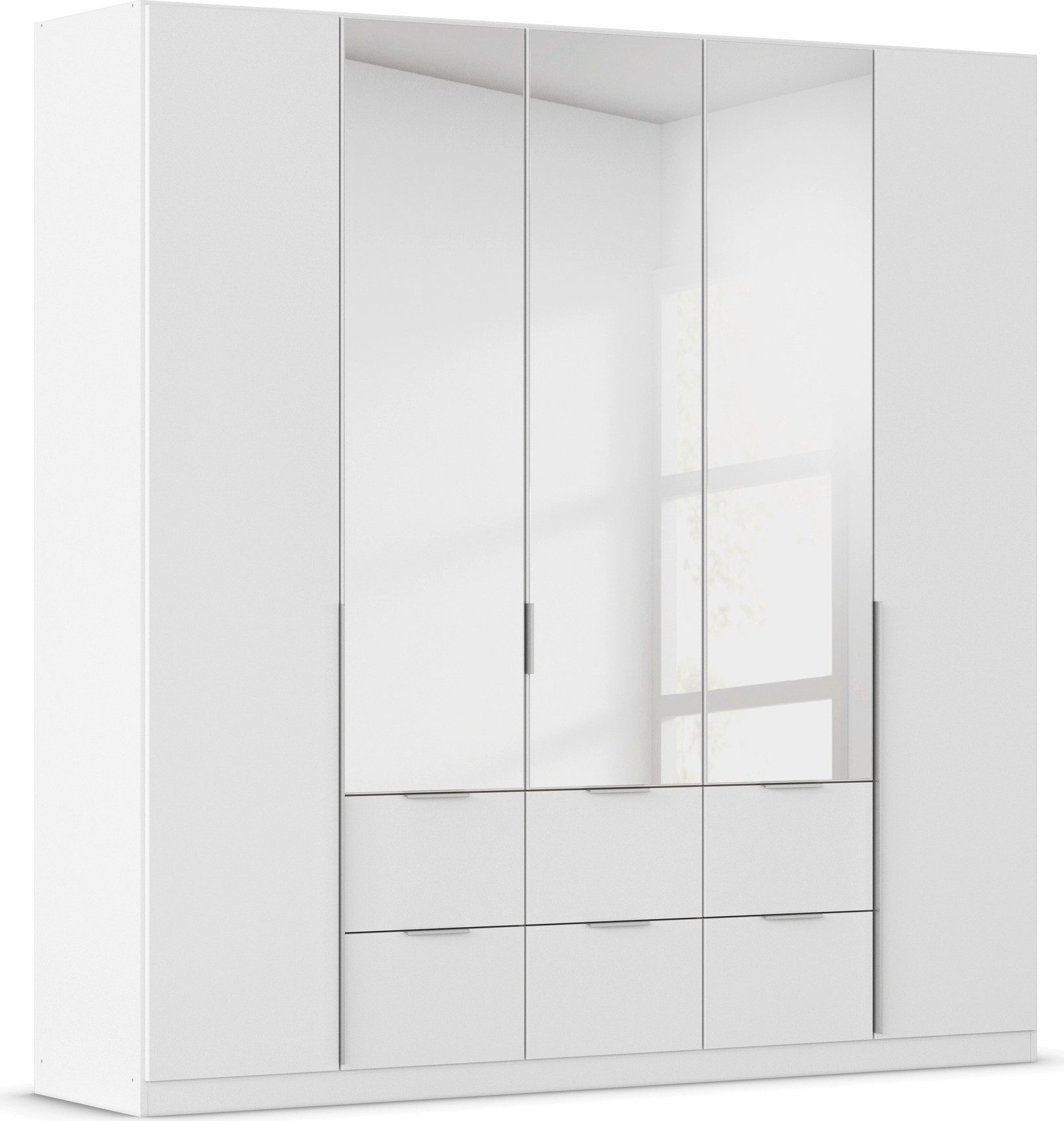 Rauch Draaideurkast Kledingkast kast garderobe AGORDO met decor- of hoogglansfront