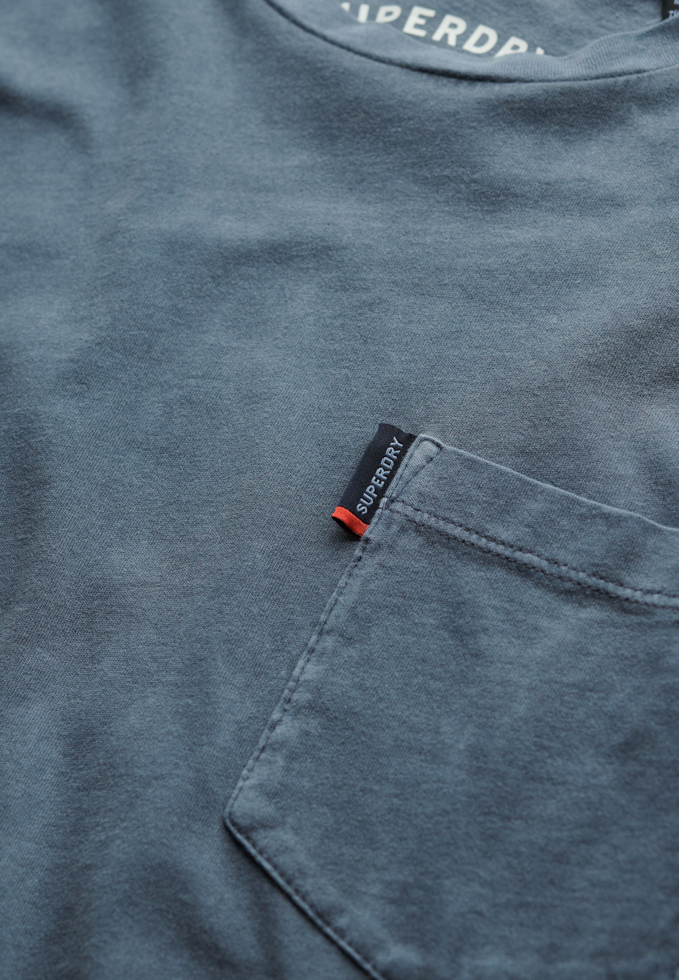 Superdry Shirt met ronde hals CLASSIC ESSENTIAL POCKET TEE