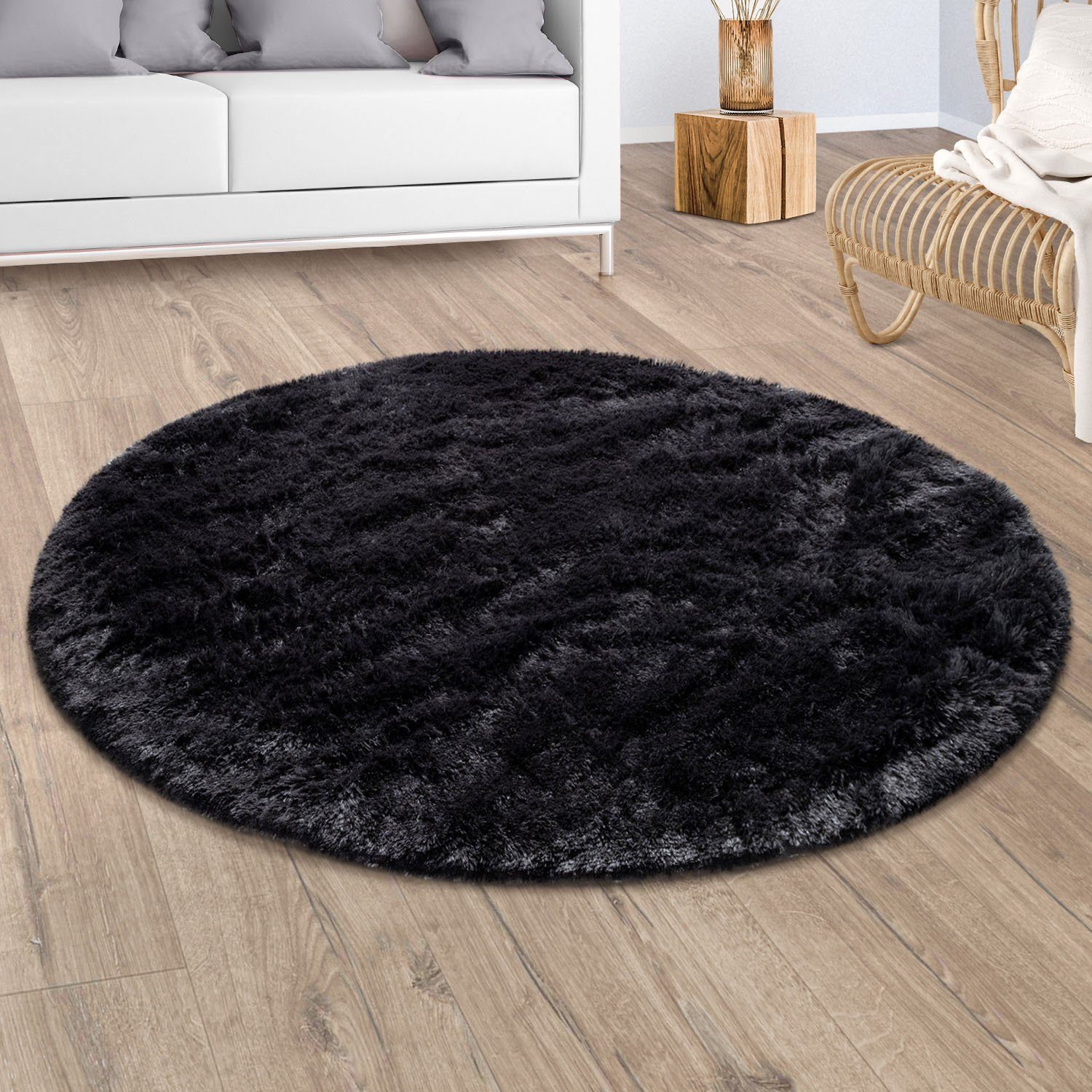 Paco Home hoogpolig vloerkleed Silky 591