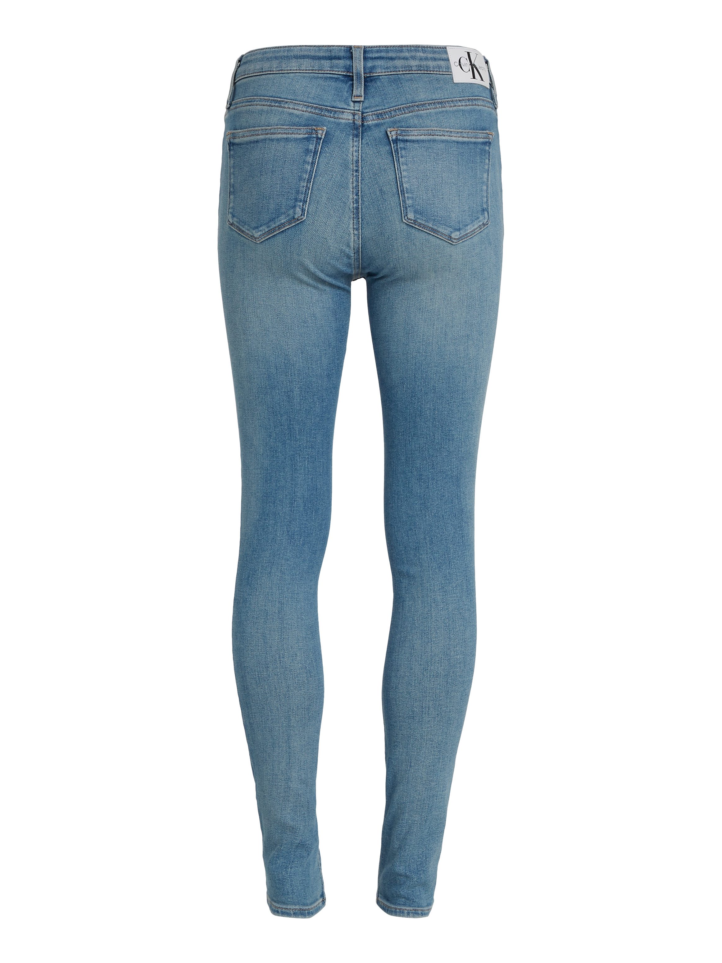 Calvin Klein Skinny fit jeans Mid rise skinny in 5-pocketsstijl