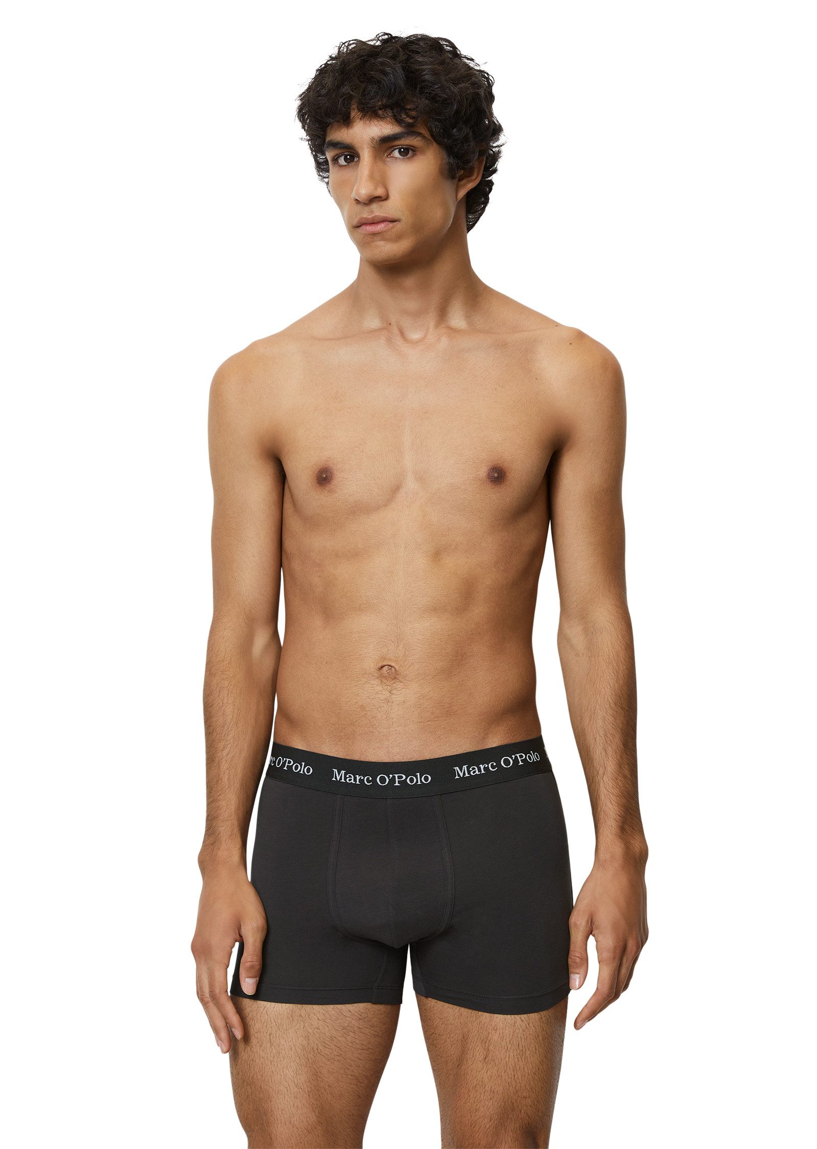 Marc O'Polo Boxershort Essentials met rekbare comfortboord (Set van 3)