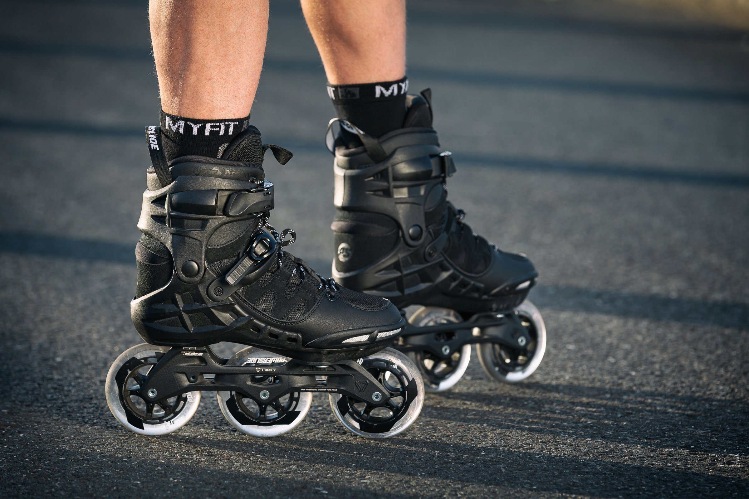 Powerslide Inlineskates Phuzion Argon Black 100