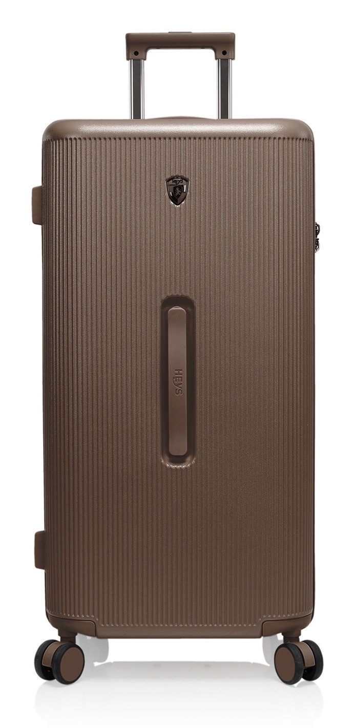 Heys Hardshell-trolley Earth Tone Trunk L unisex koffers & reistassen bruin