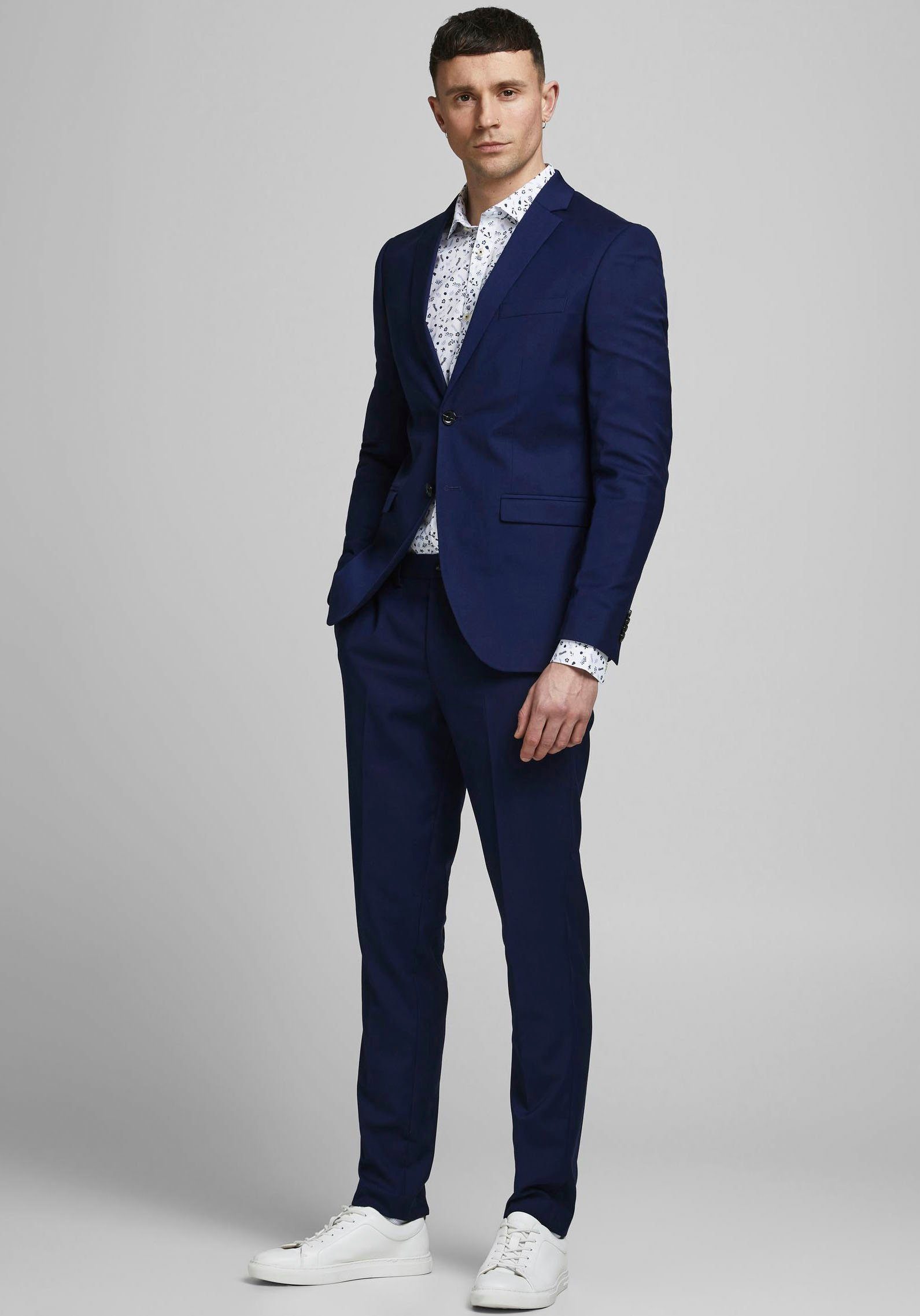 Jack & Jones Pak JPRFRANCO SUIT NOOS (2-delig) heren kostuums maat 54 blauw