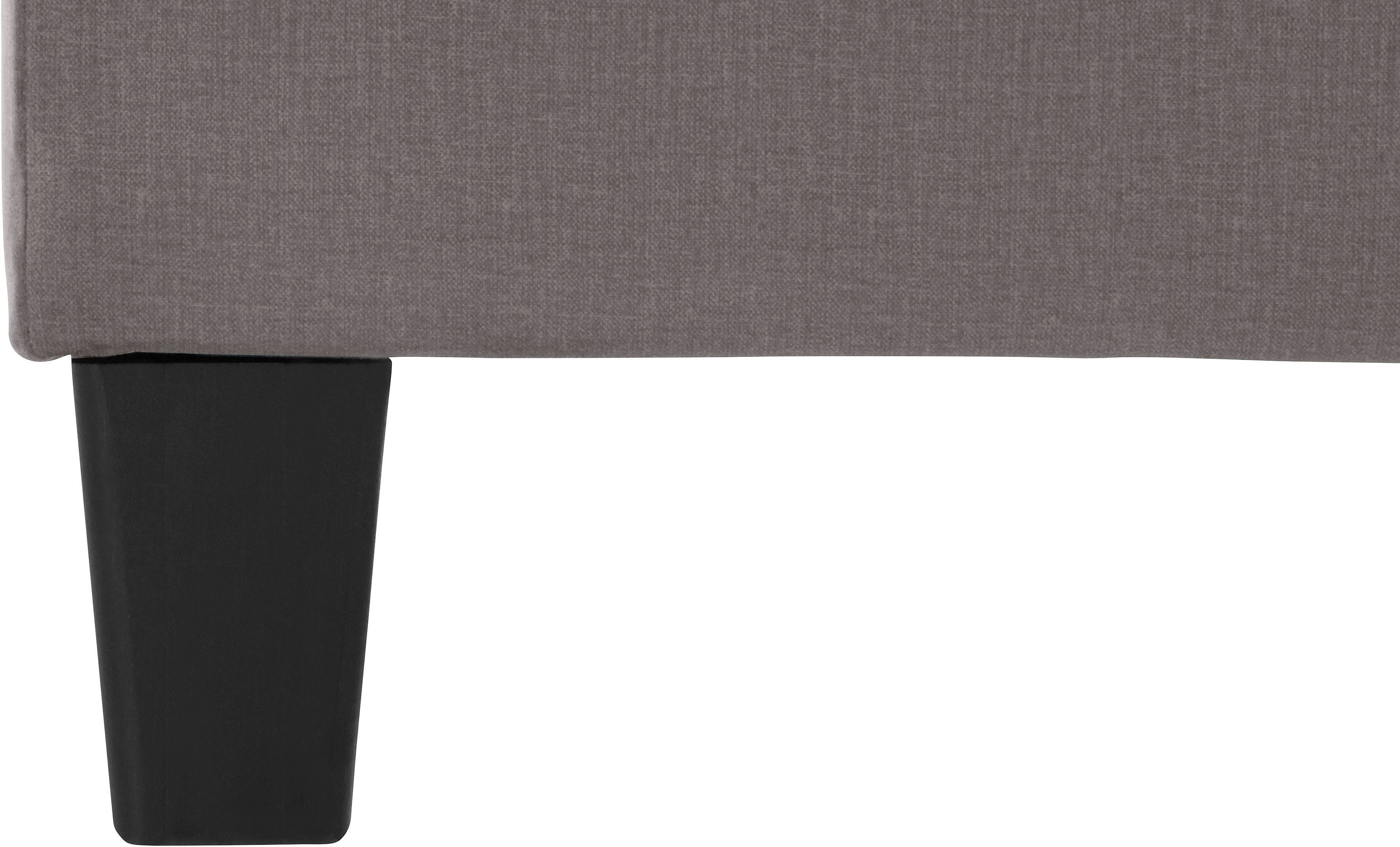 COTTA Zithoek Morven L-vorm Set bestaande uit: hoekbank met hoofdverstelling & hocker (set)