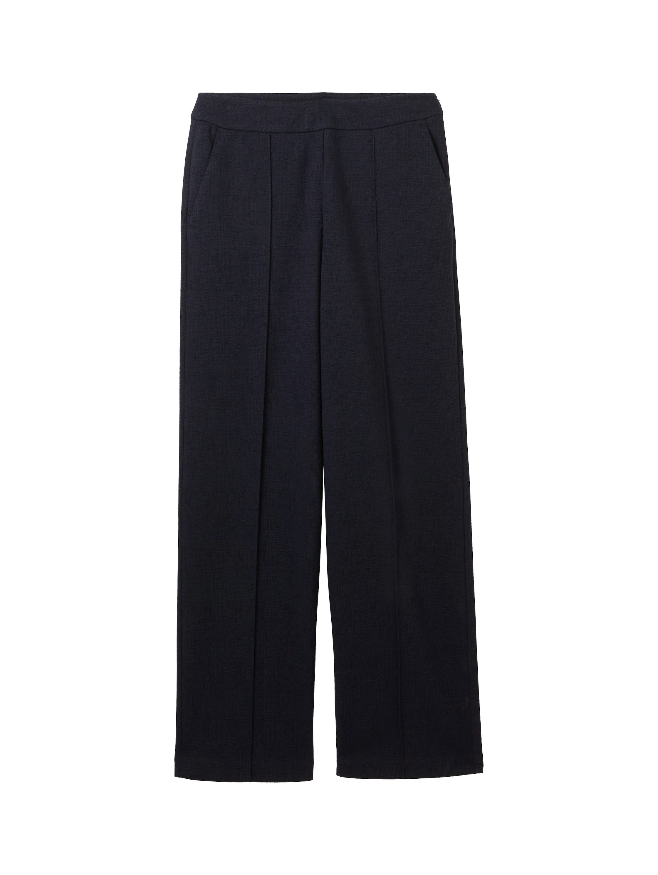 Tom Tailor Jerseybroek Lea Straight met elastische taille