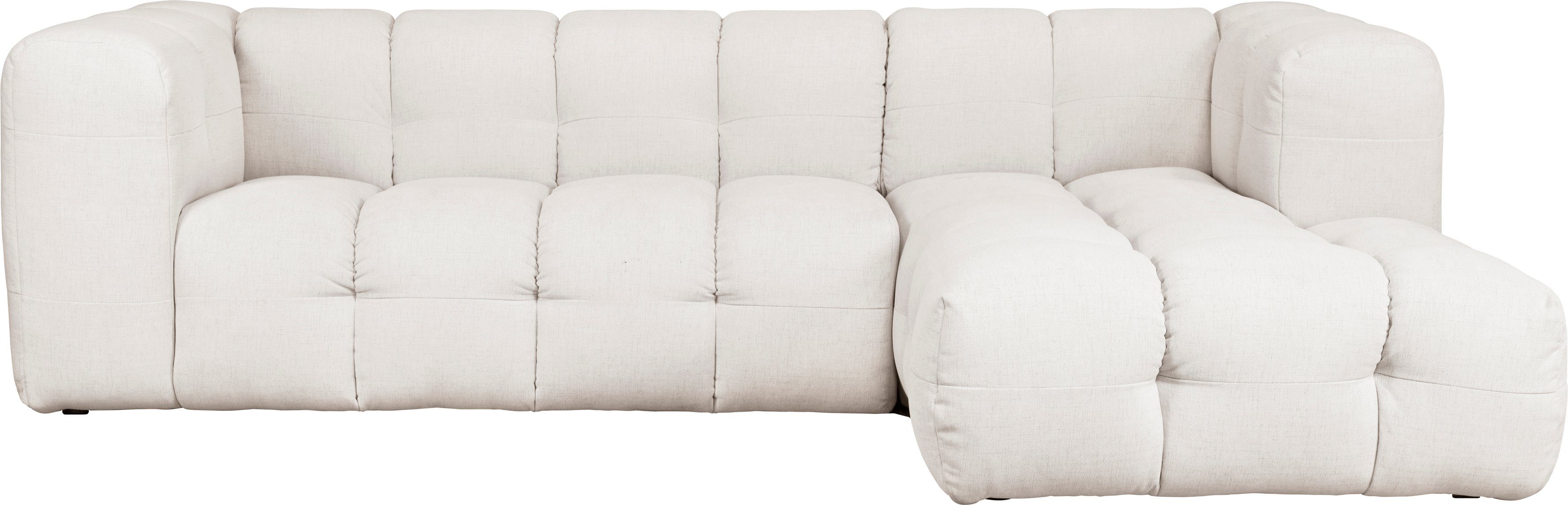 LeGer Home by Lena Gercke Hoekbank TALISHA L-vorm designerbank, moderne quilt, B/D/H: 276/178/75 cm