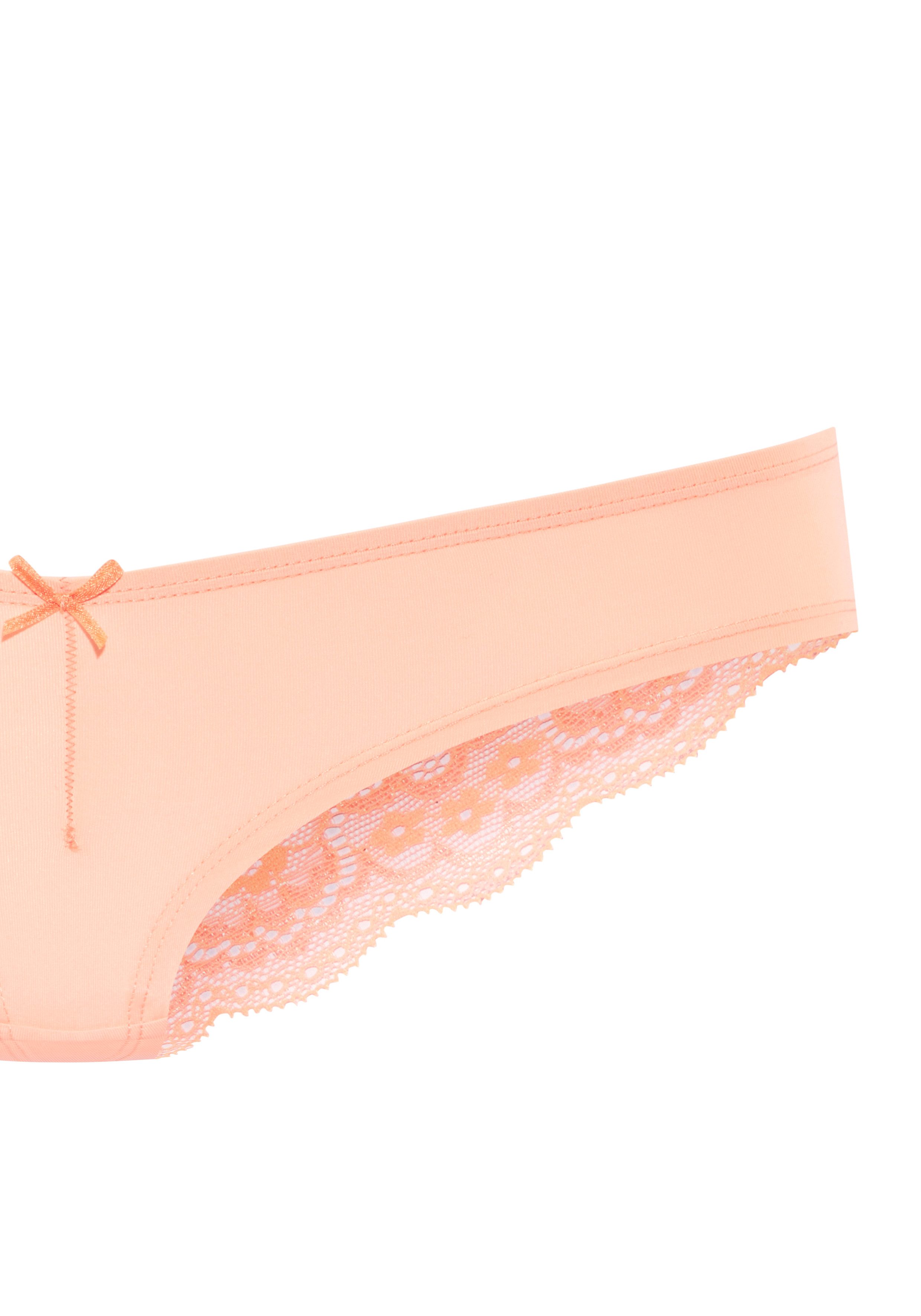 Lascana Brazilian slip met mooie kant achter