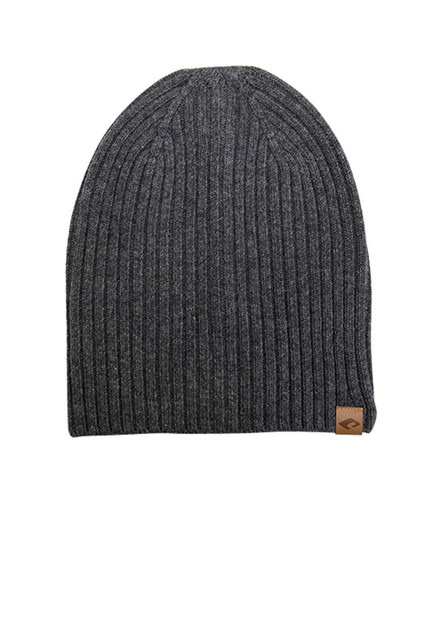 chillouts Beanie Justin Hat met chillouts-logo aan de zoom