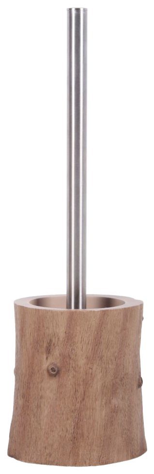 Sanilo Set badkameraccessoires Old Tree bestaand uit zeepdispenser en toiletborstel, gestructureerd (combi-set, 2-delig)